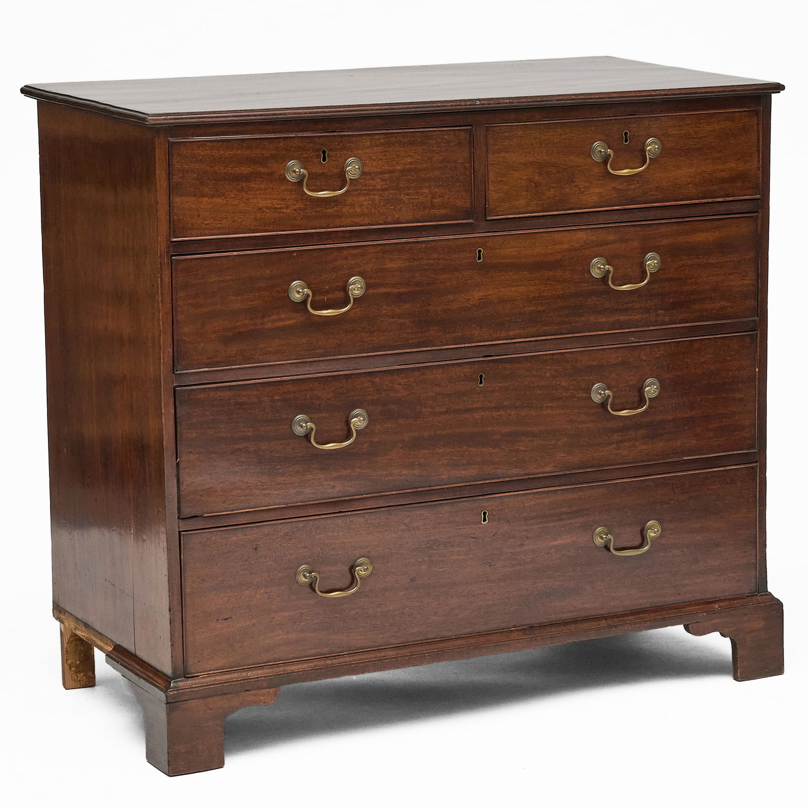 George III Mahogany Chest of Drawers (1 of 8)