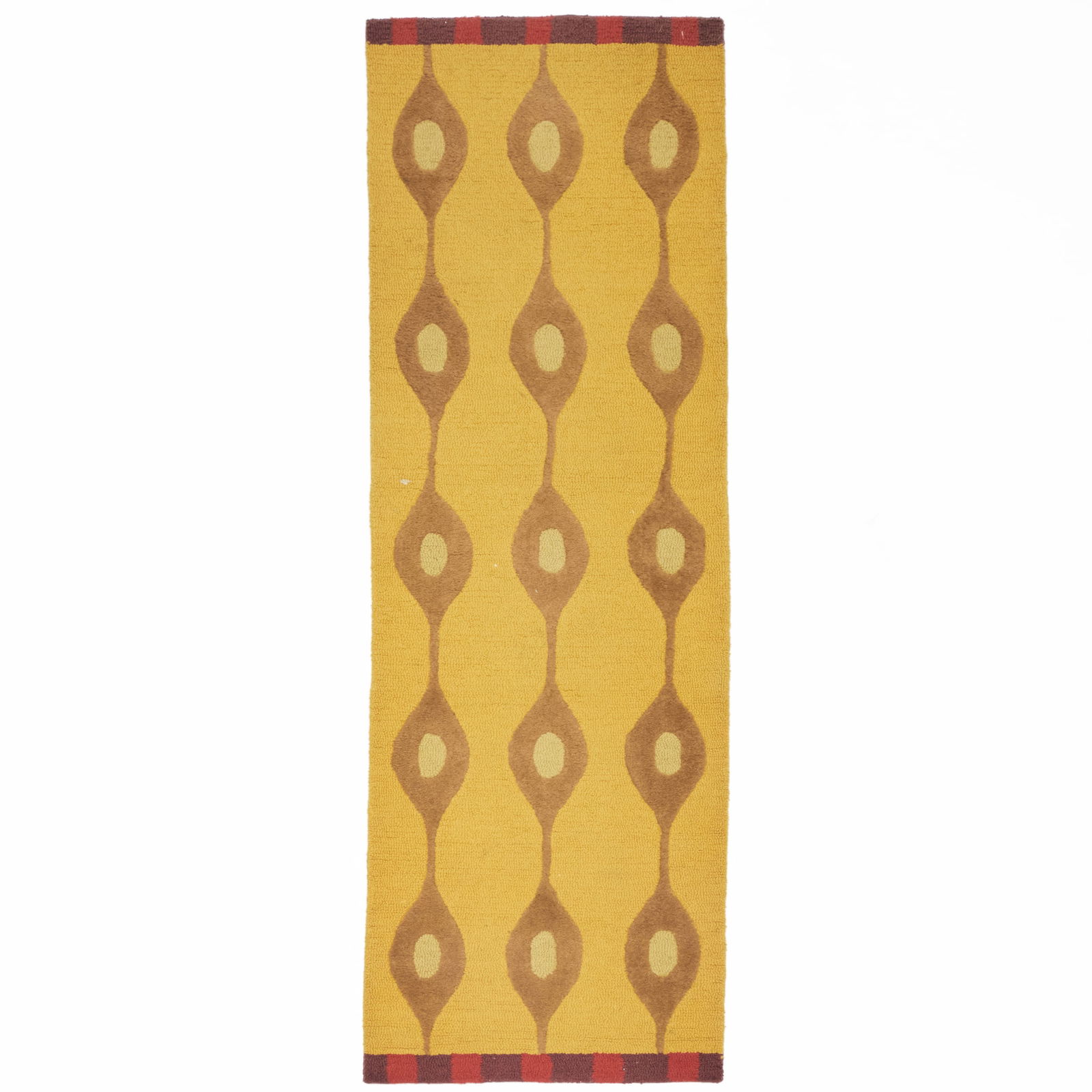 Modern Runner: Modern Runner Approximately 30 in. x 9 ft. 1 1/2 in. Estate of Lisa Fox Martin.