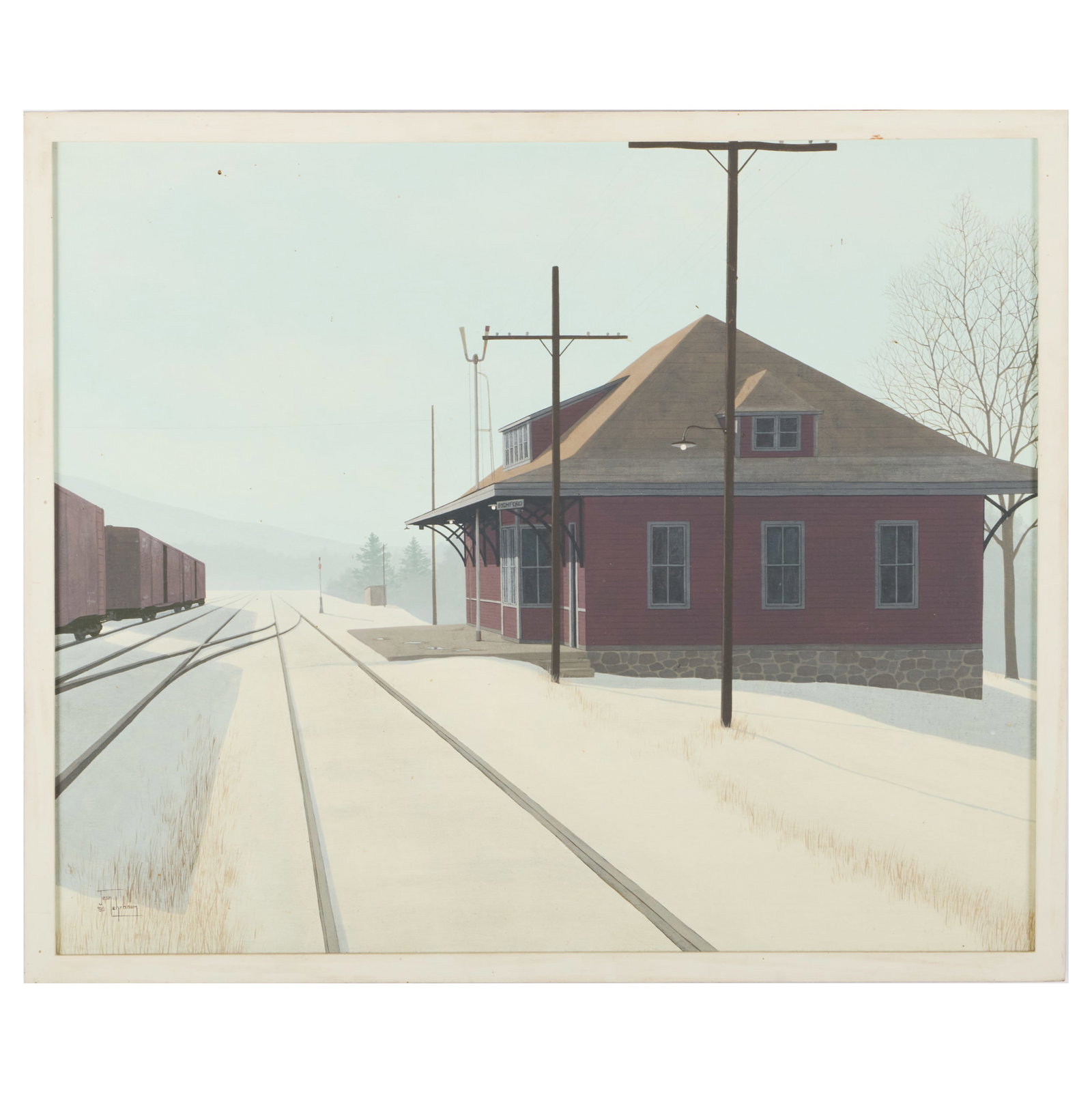 Jean Lehrbaum: End of the Line; and Snow Fence: Jean Lehrbaum: End of the Line; and Snow Fence