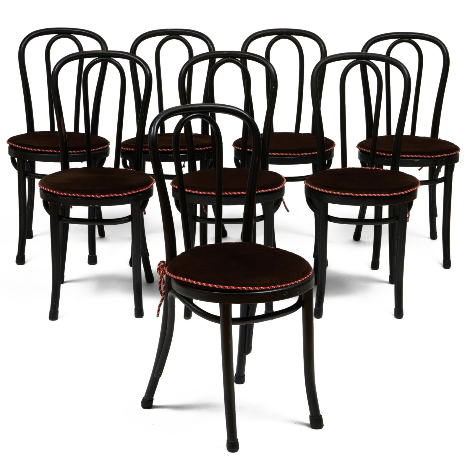 Set of Eight Thonet Dining Chairs: Set of Eight Thonet Dining Chairs