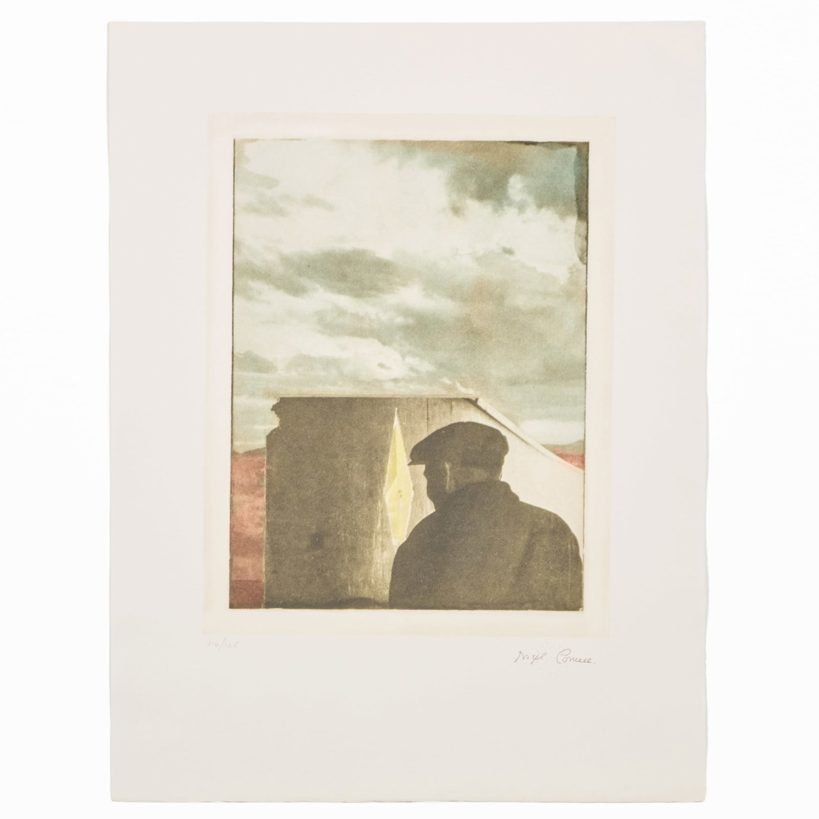 Joseph Cornell (1903-1972): Untitled (Landscape with Figure) (1 of 5)