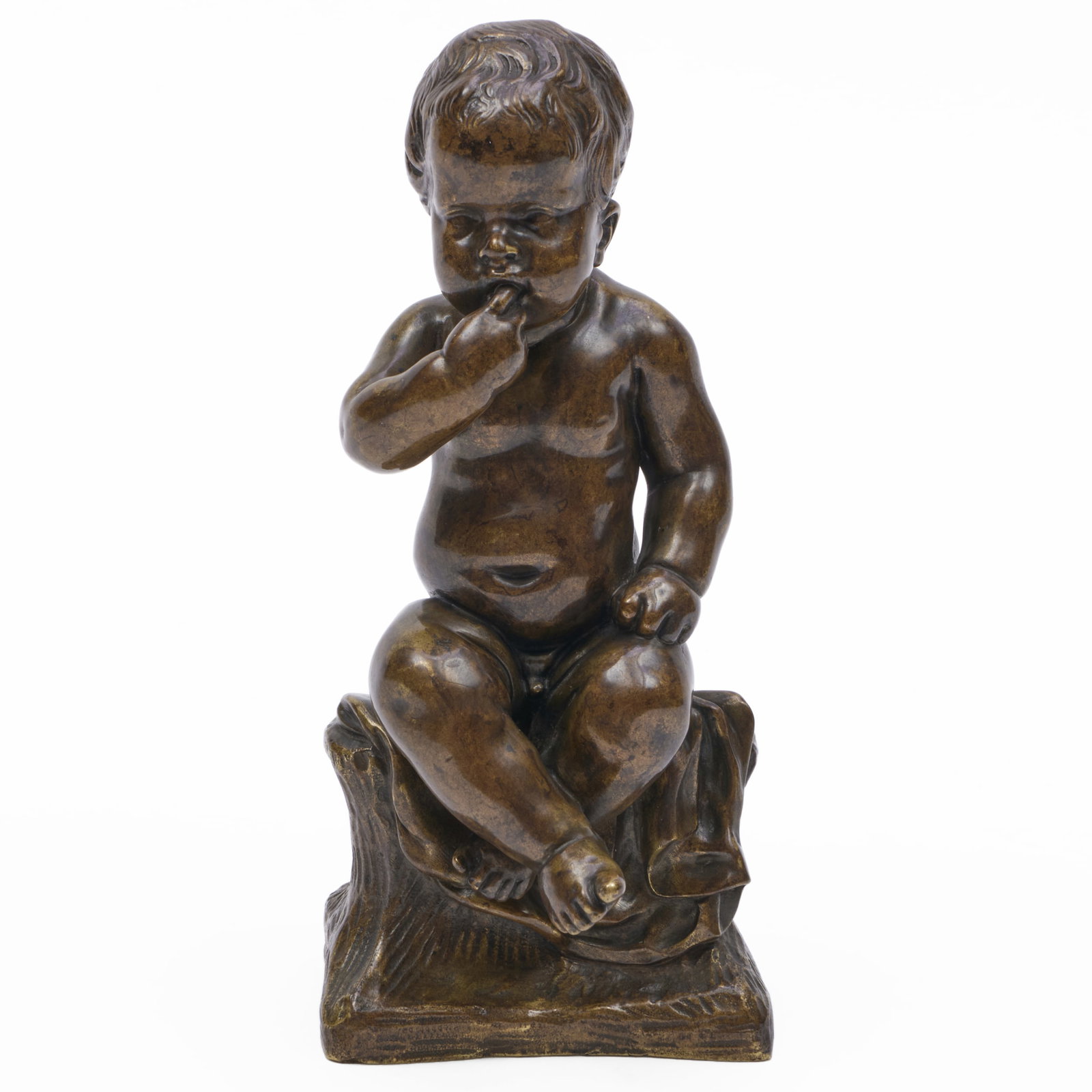 Bronze Figure of a Seated Putto (1 of 7)