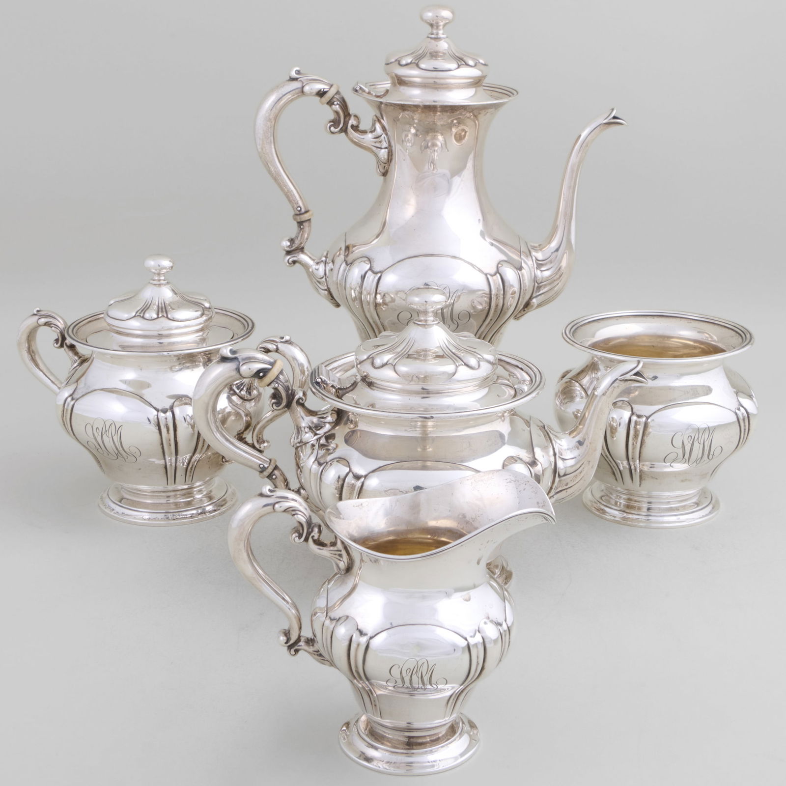 American Silver Five-Piece Tea and Coffee Service (1 of 20)