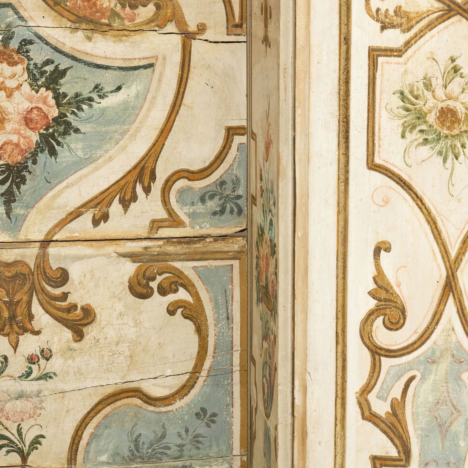 Continental Painted Pine Wardrobe, Alpine - 20