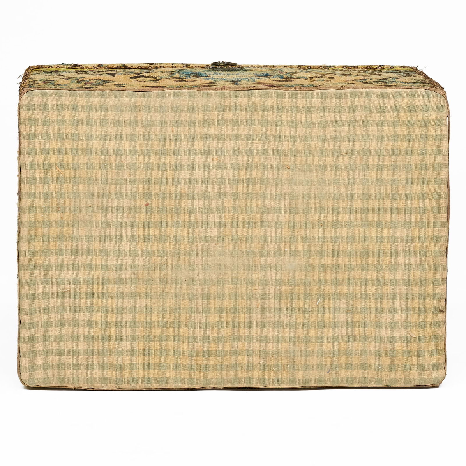 Small Needlework Covered Coffret - 9