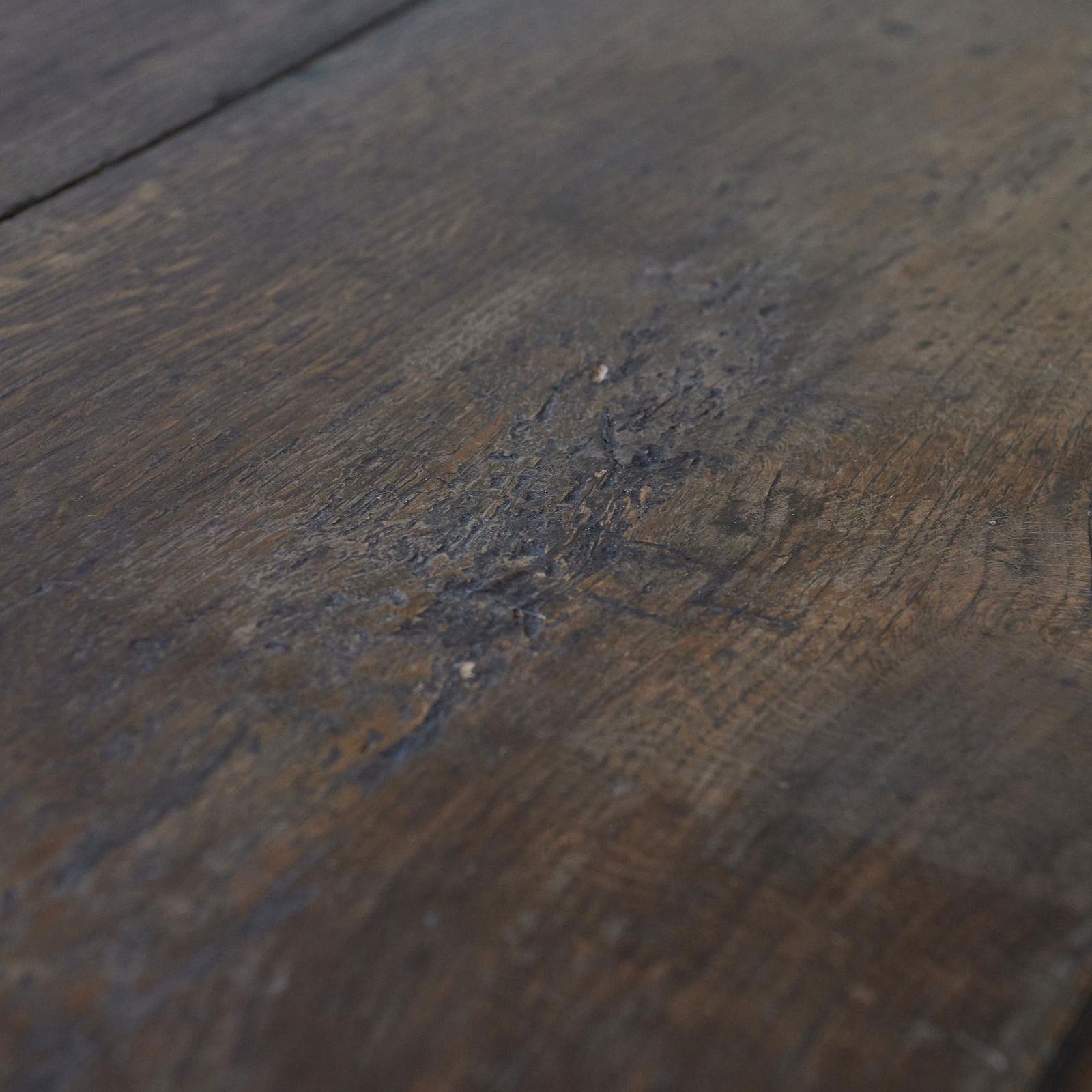 French Oak Long Trestle Table - 5