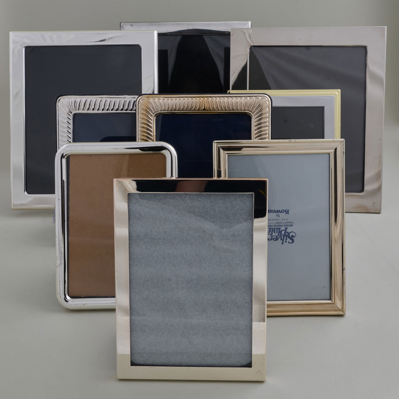 Group of Nine Silver and Silver Plate Picture Frames (1 of 19)