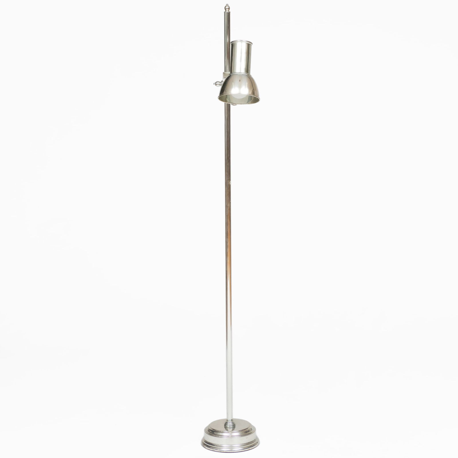 Adjustable Chrome Floor Lamp - 2