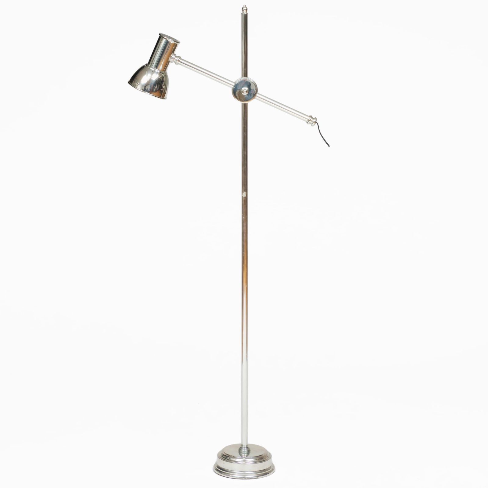 Adjustable Chrome Floor Lamp - 3