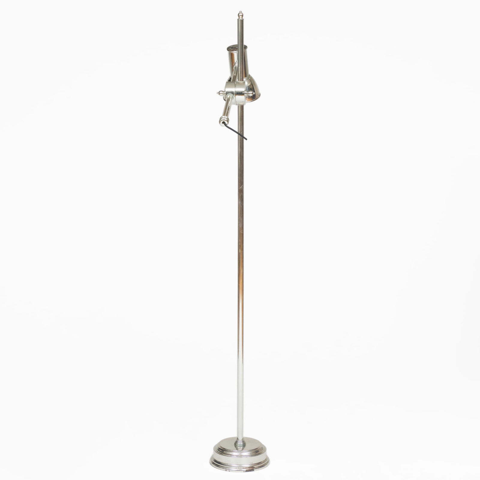 Adjustable Chrome Floor Lamp - 4