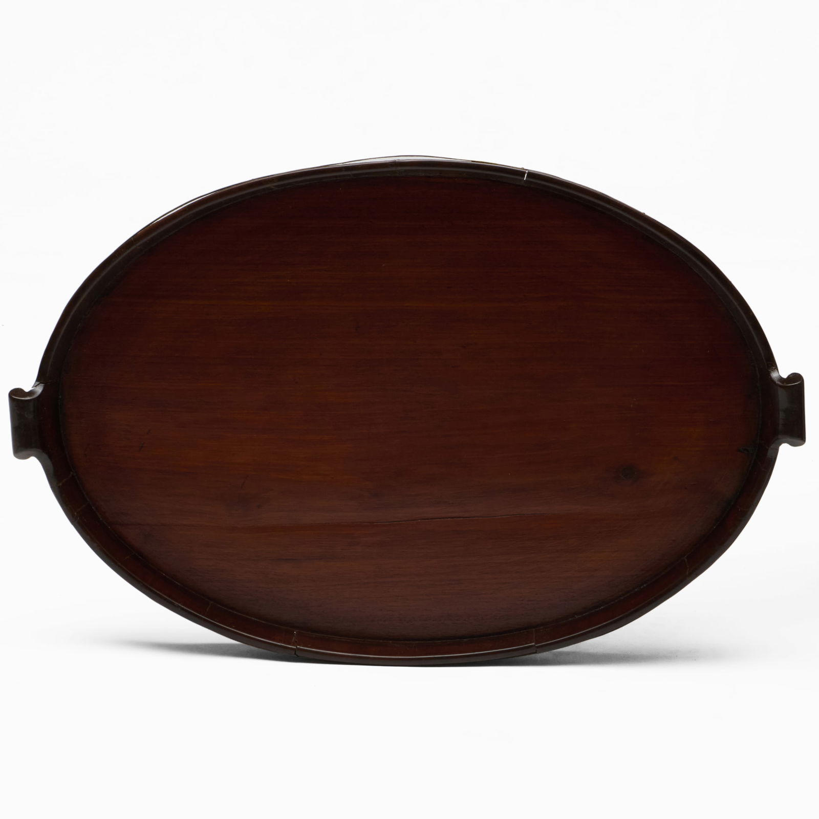 George III Brass-Bound Mahogany Tray: George III Brass-Bound Mahogany Tray24 x 15 1/2 x 3 in.Property from the Collection of a Prominent Long Island Family.