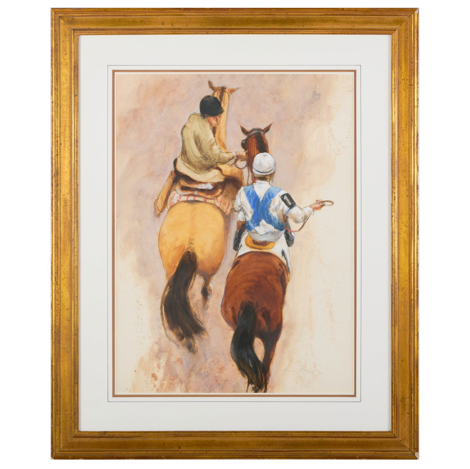 Henry Koehler (1927-2018): Brookmeade Starter with Lead Pony Below (1 of 4)