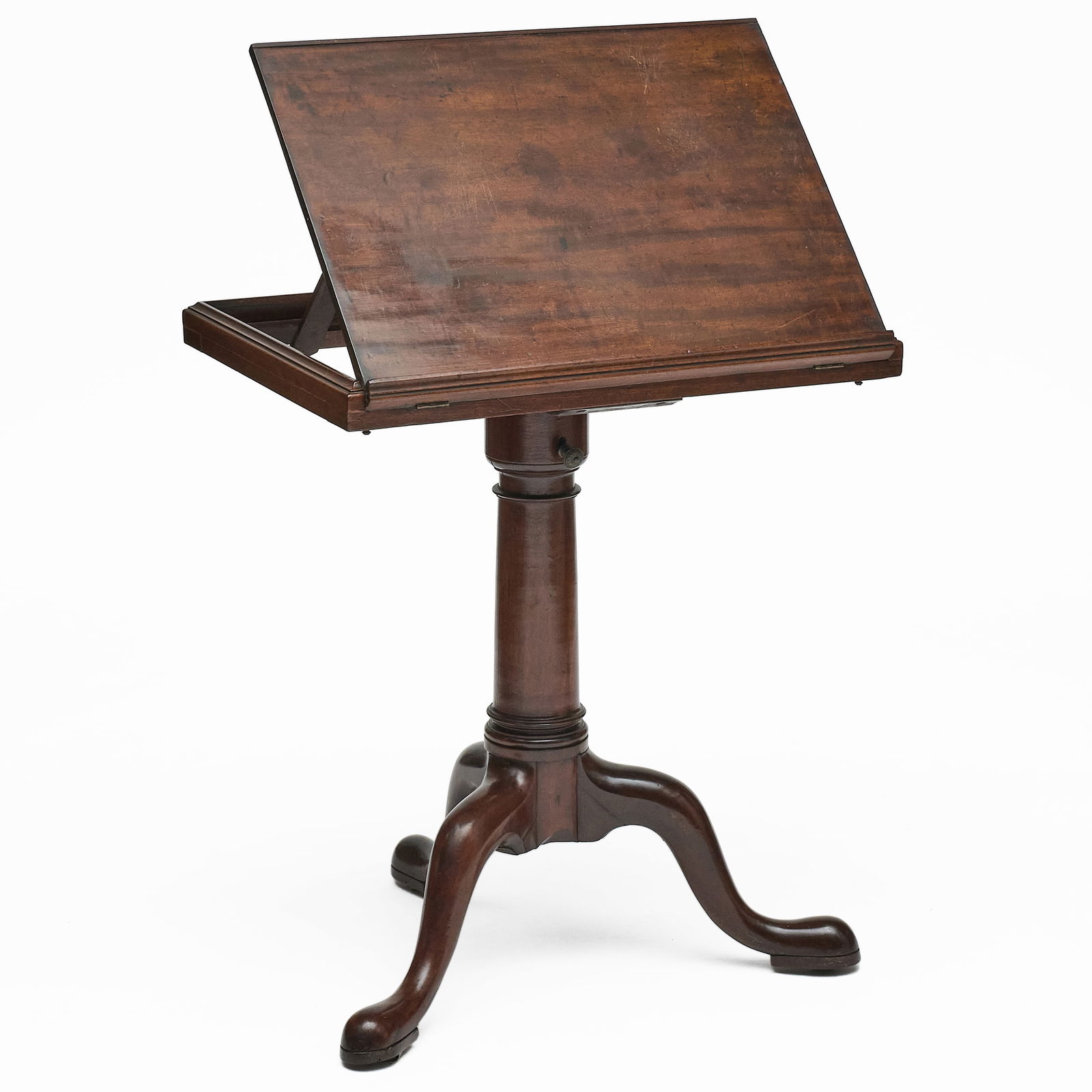 George III Mahogany Adjustable Reading Table (1 of 8)