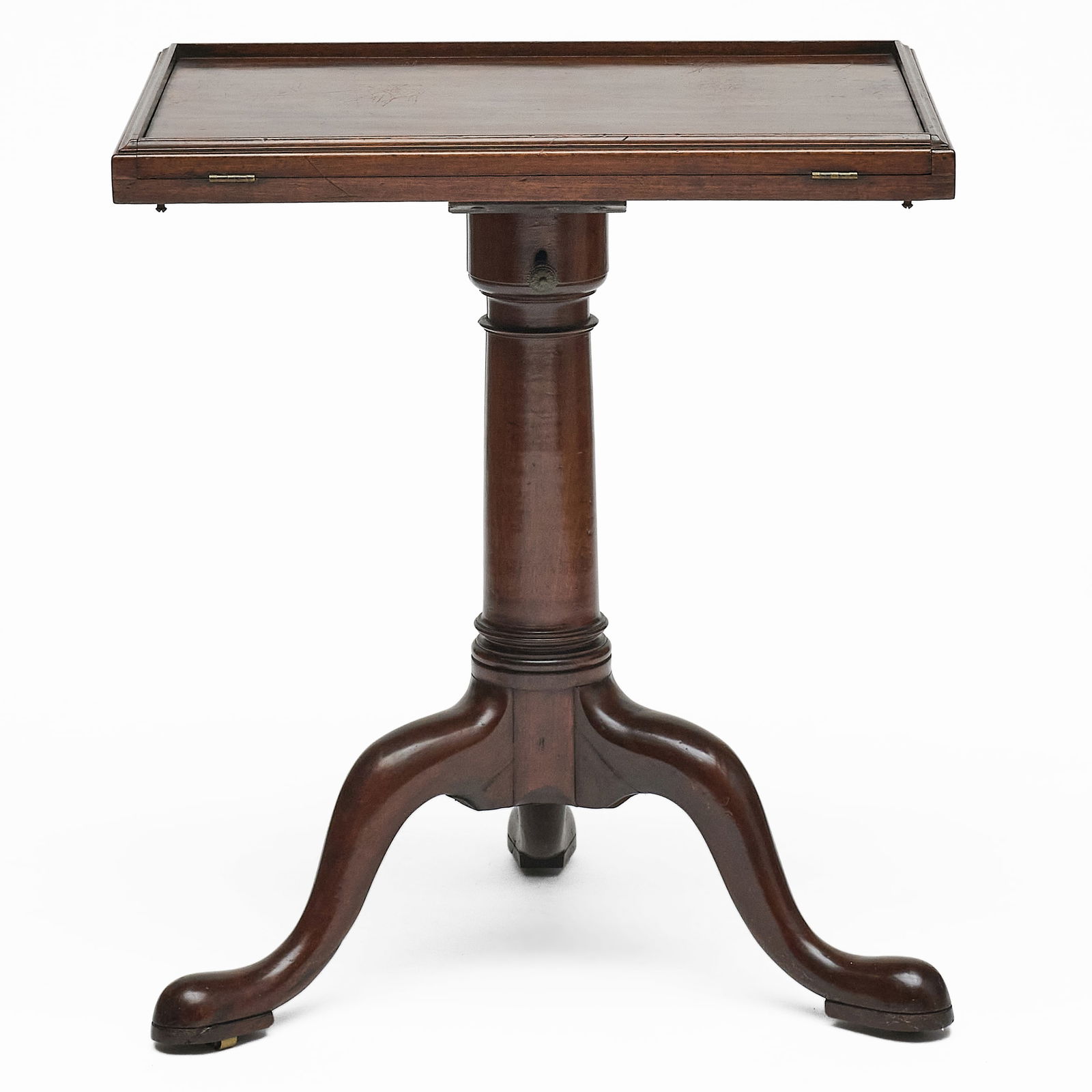 George III Mahogany Adjustable Reading Table - 3