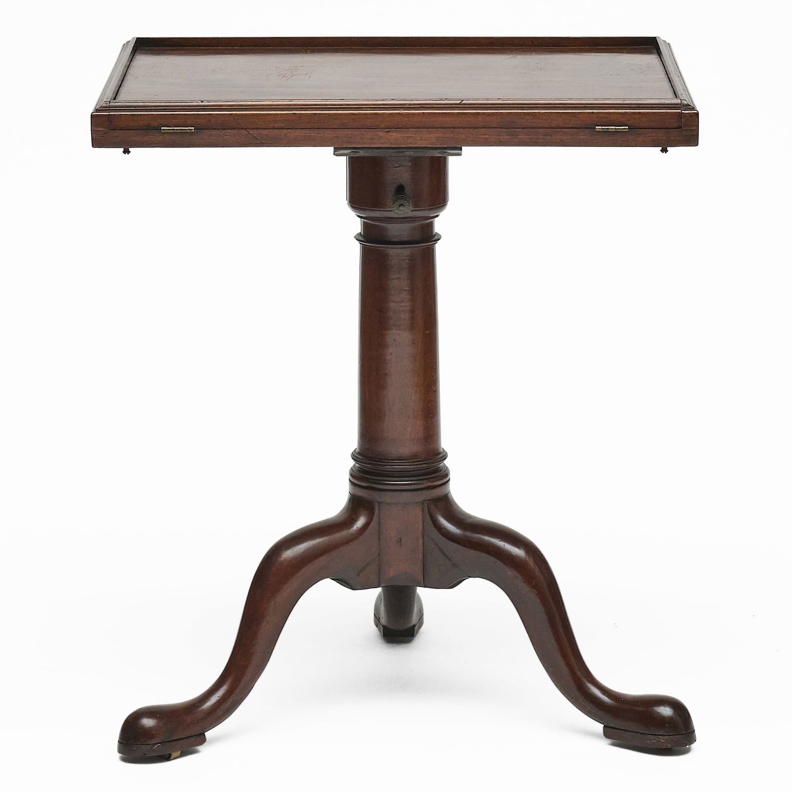 George III Mahogany Adjustable Reading Table - 5