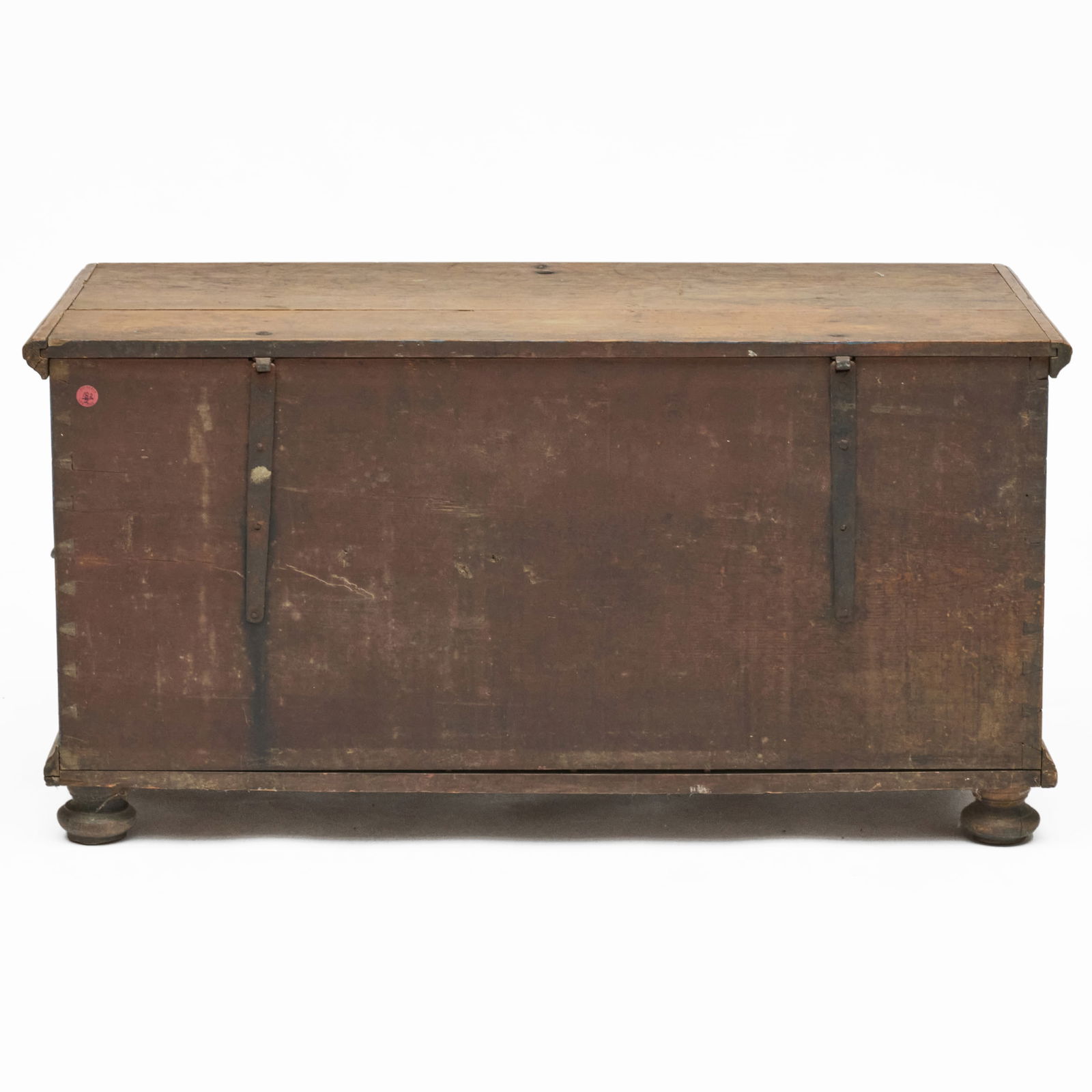 Sponge Painted Pine Blanket Chest - 7