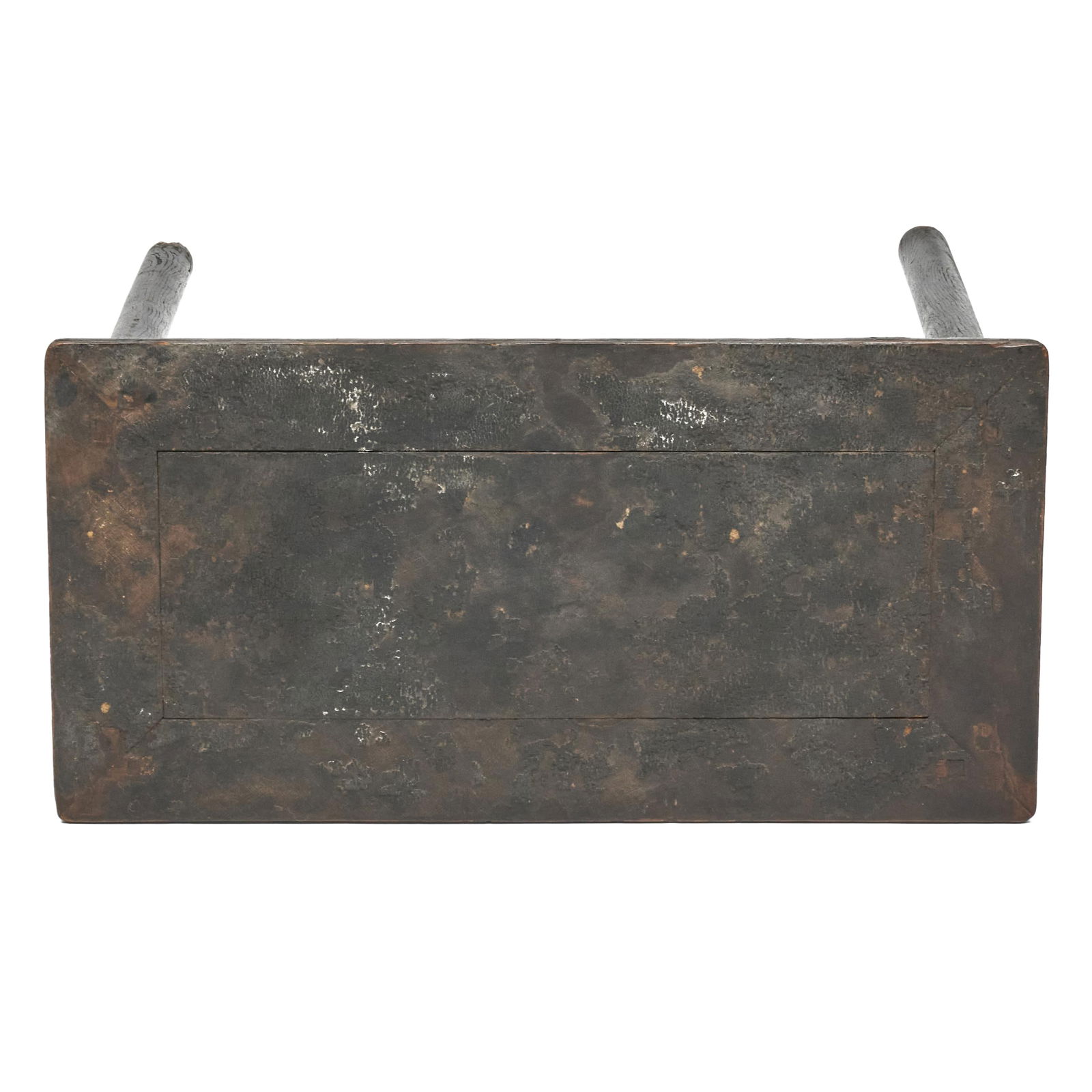 Chinese Black Painted Elm Side Table - 6