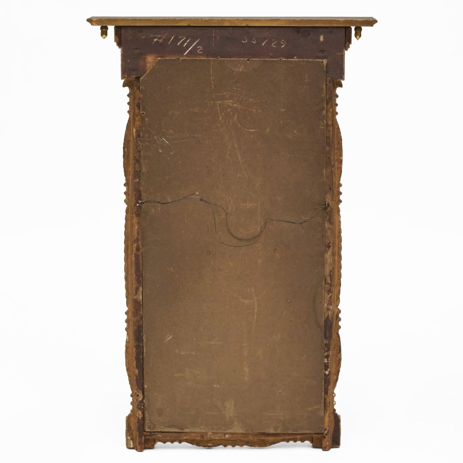 Federal Split Baluster Gilt-Composition Mirror - 2