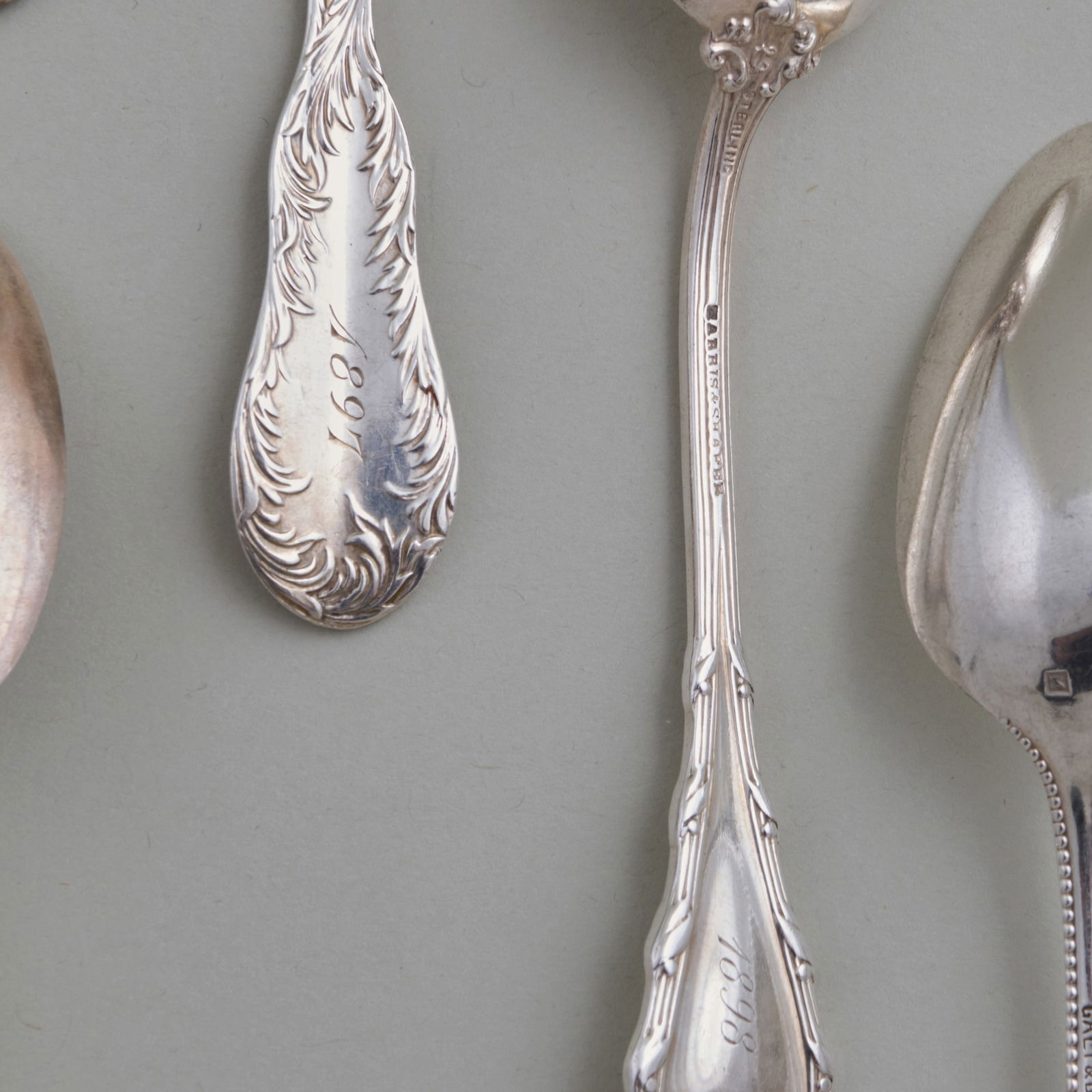 Assembled American Silver Flatware Service - 4