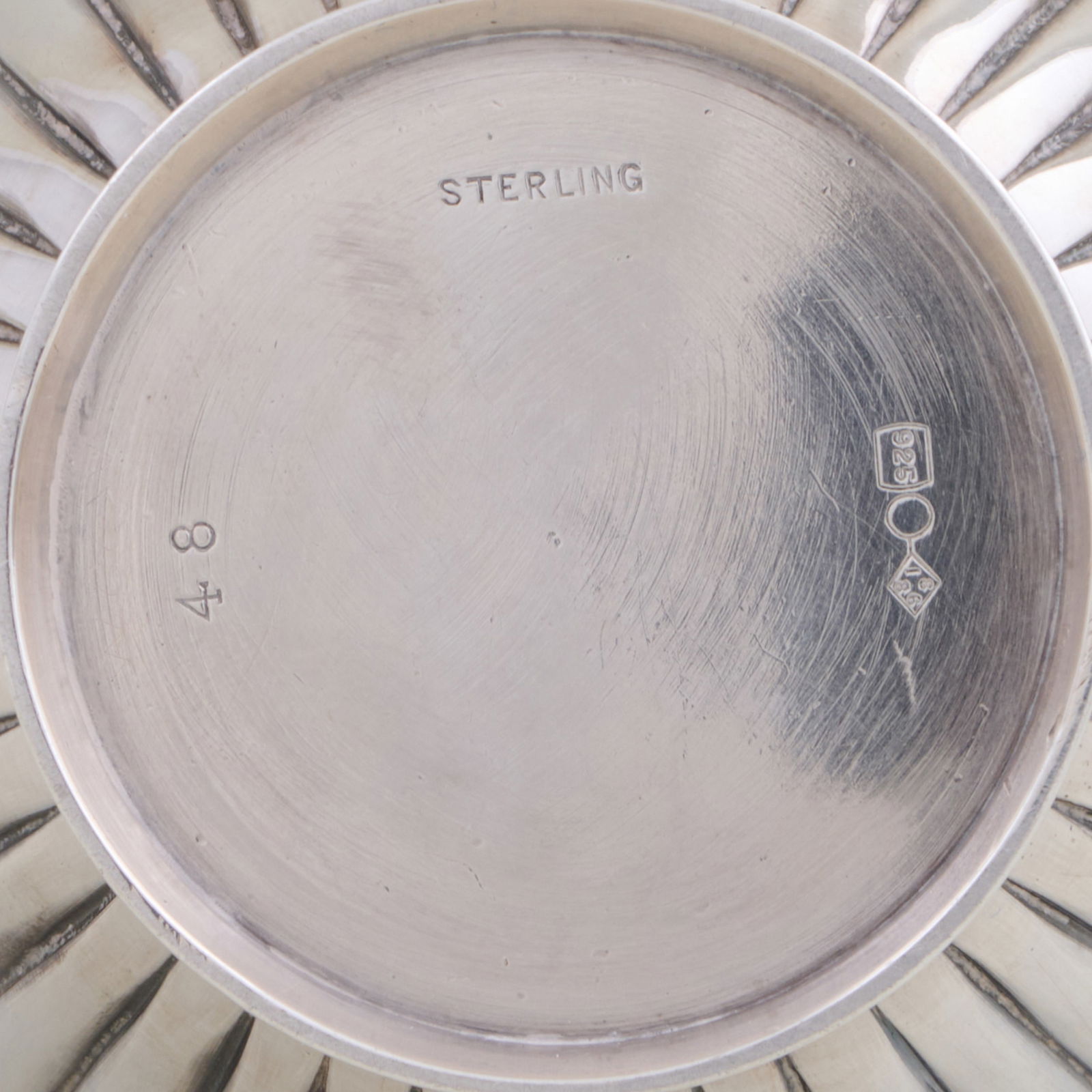 Two American Silver Fluted Articles - 12