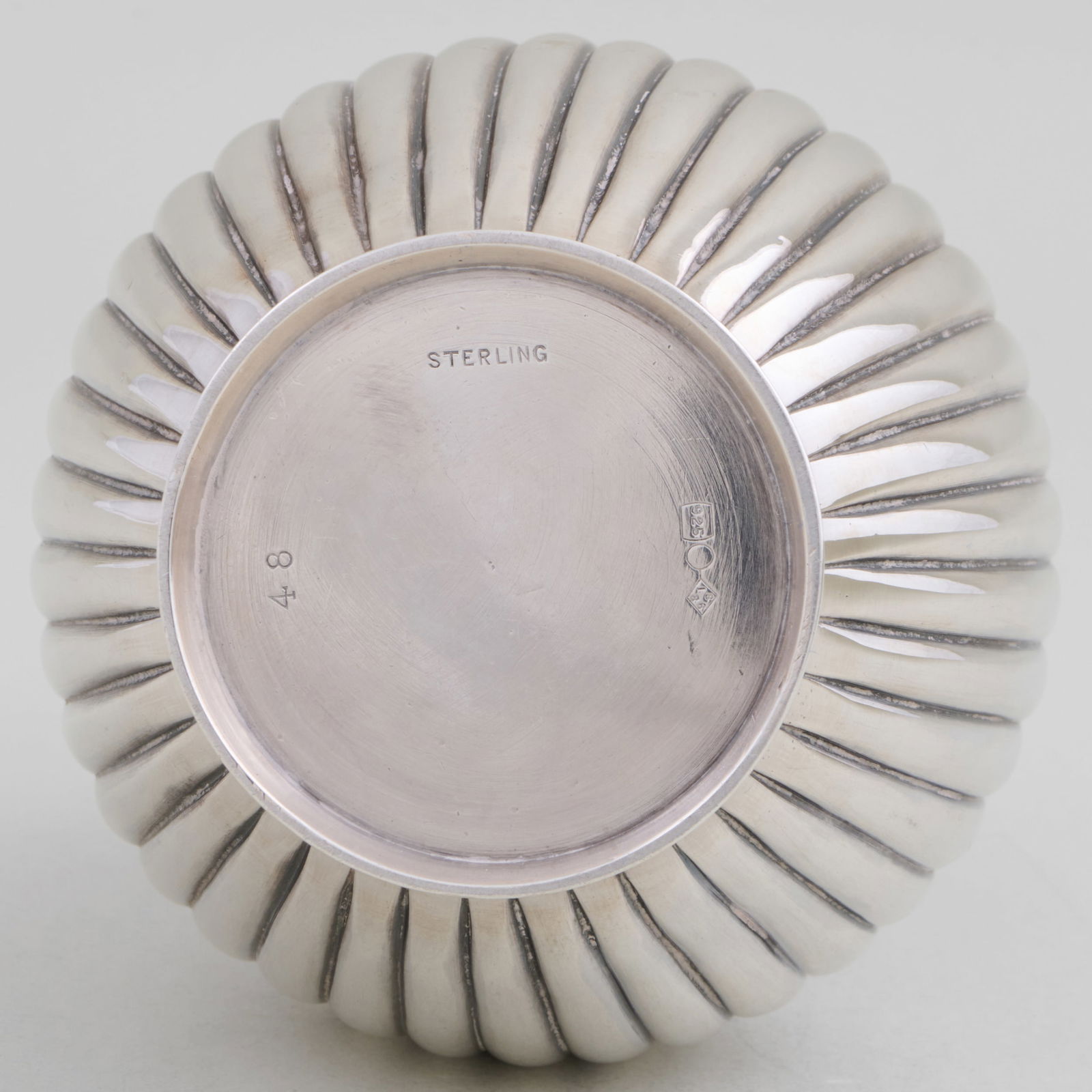 Two American Silver Fluted Articles - 13