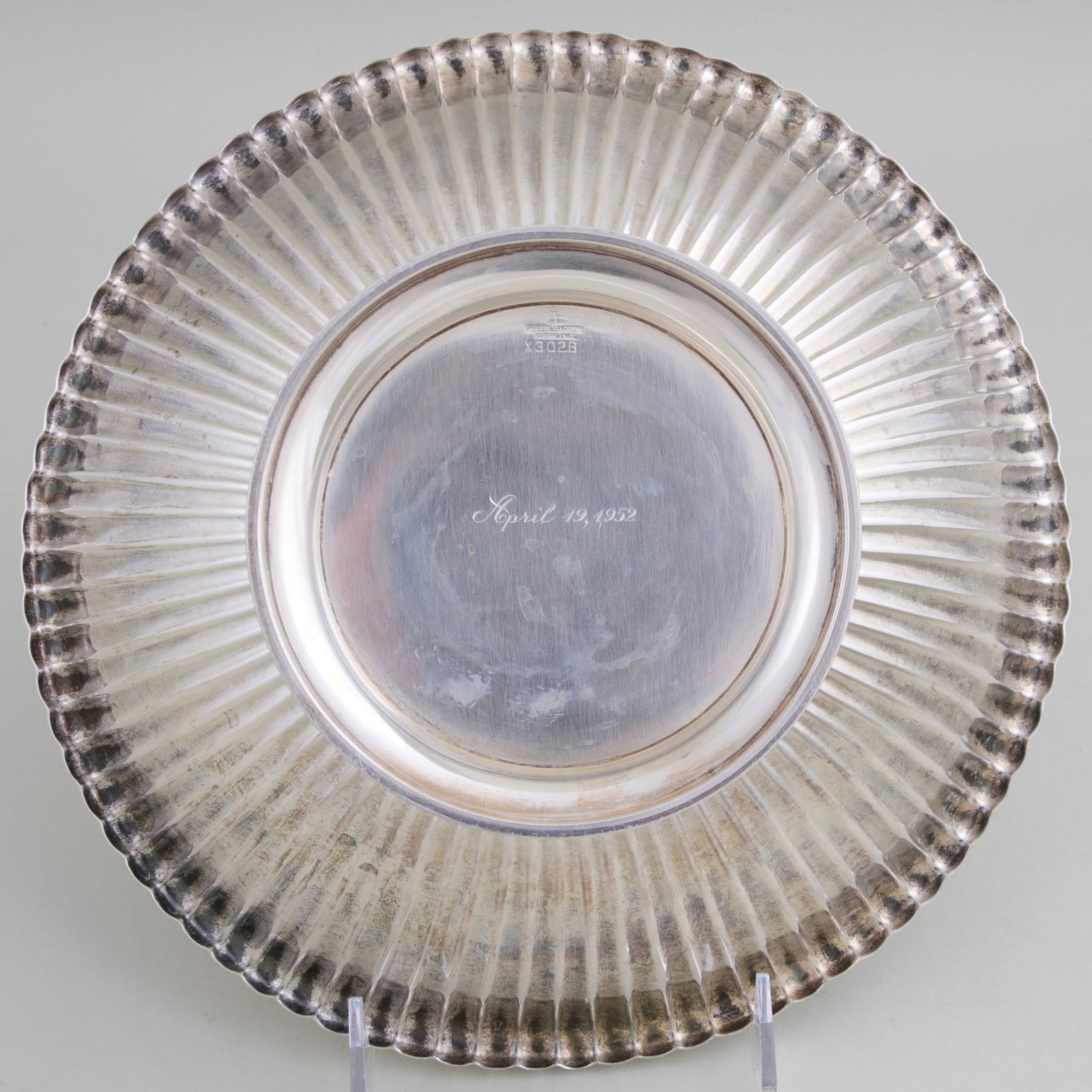 Two American Silver Fluted Articles - 3