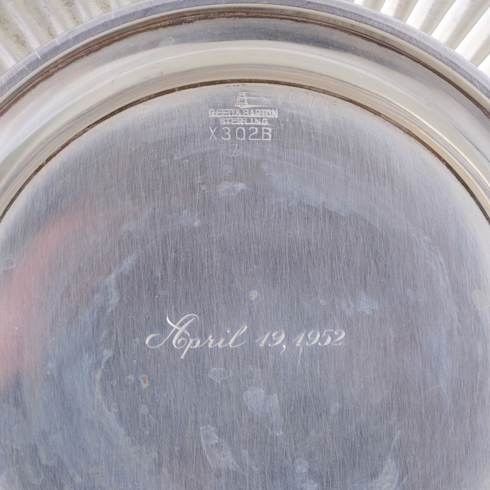 Two American Silver Fluted Articles - 4