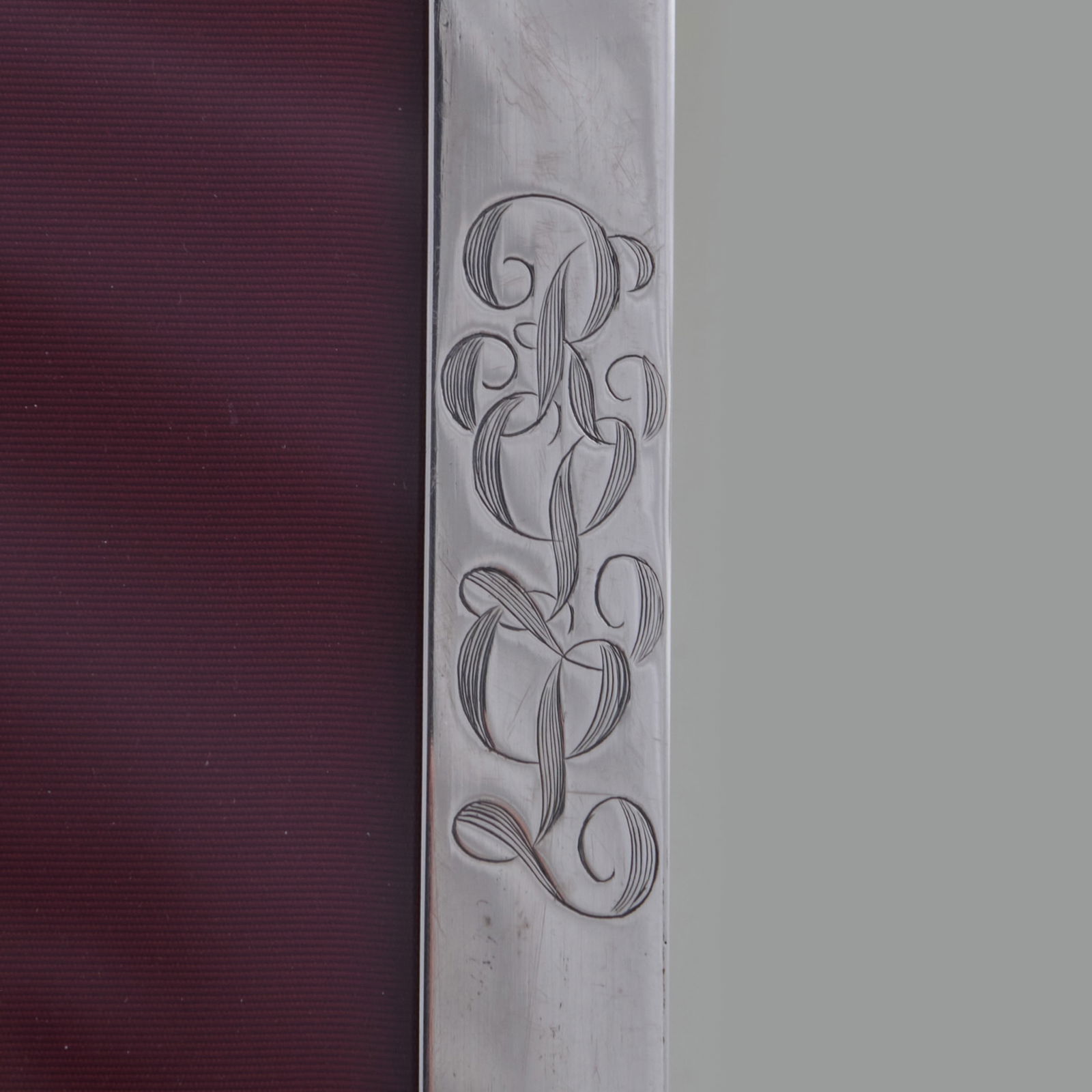 Gorham Oval Silver Frame and an American Rectangular Frame - 4