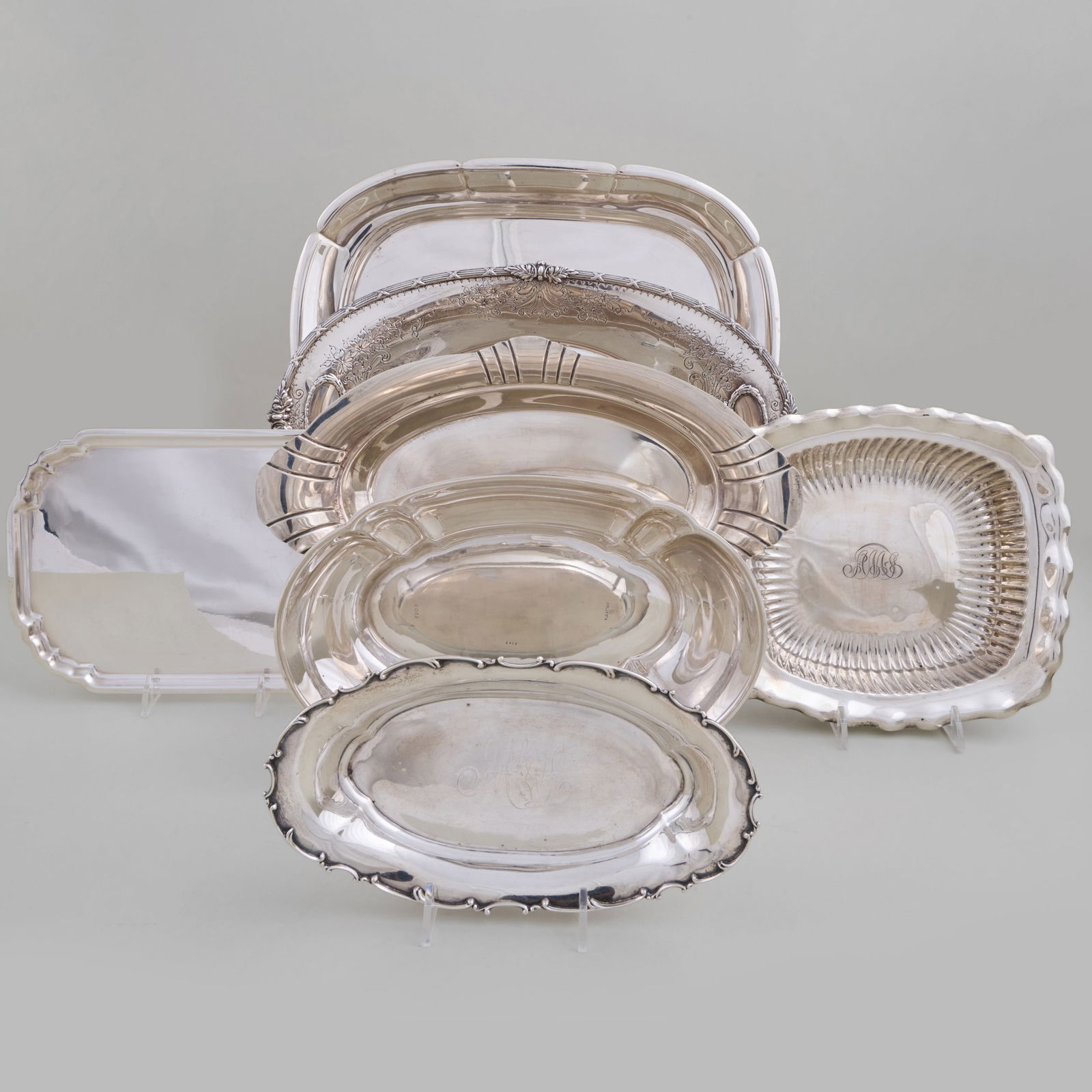 Group of American Silver Serving Wares (1 of 20)