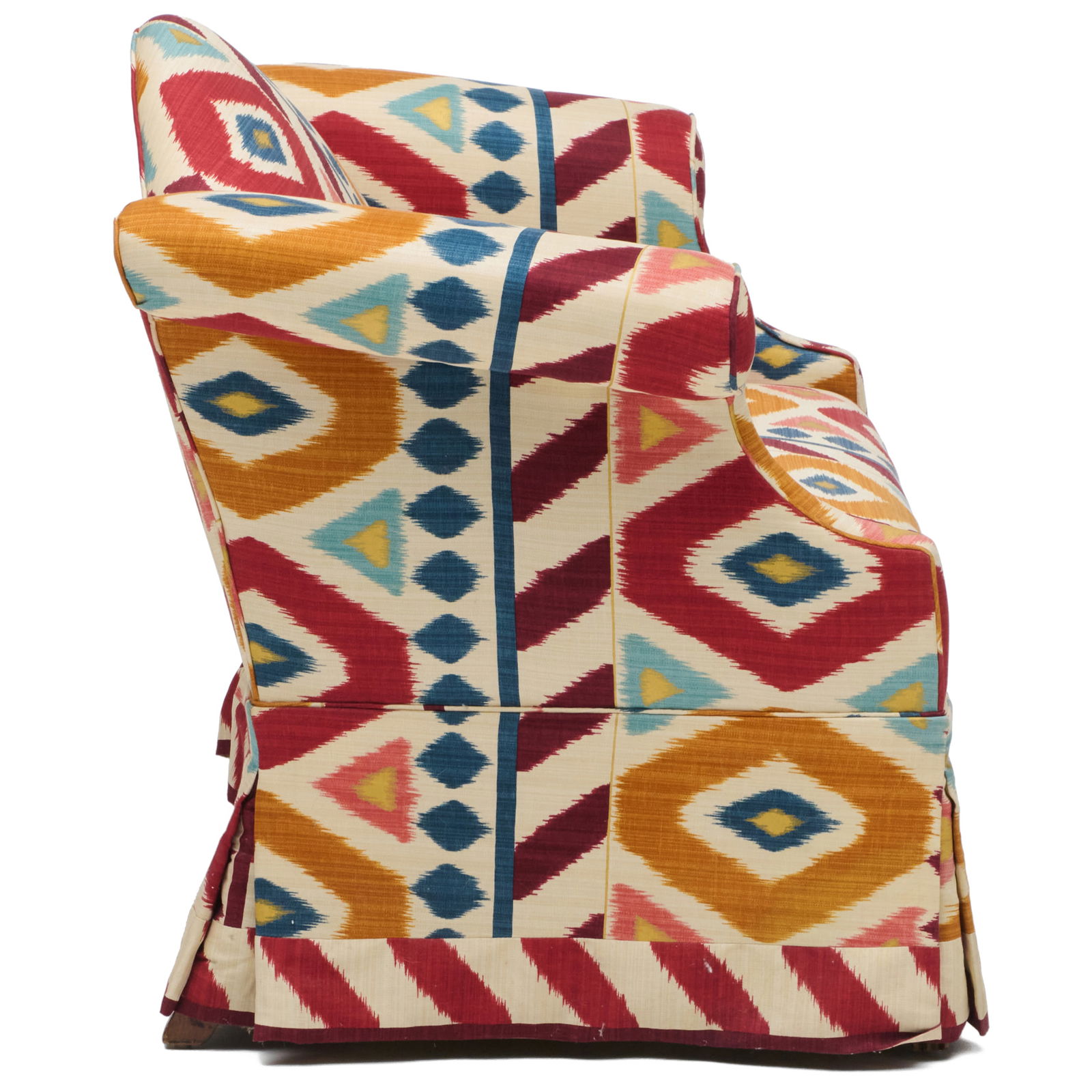 George III Style Camelback Settee - 5