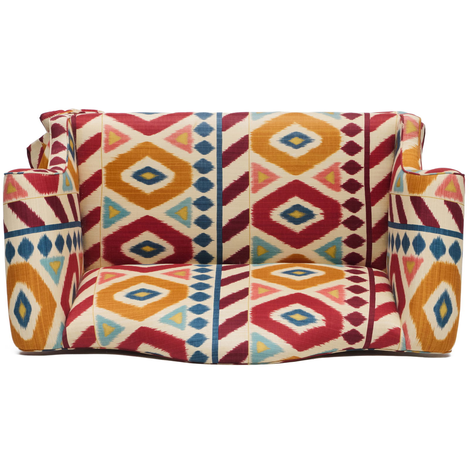 George III Style Camelback Settee - 6