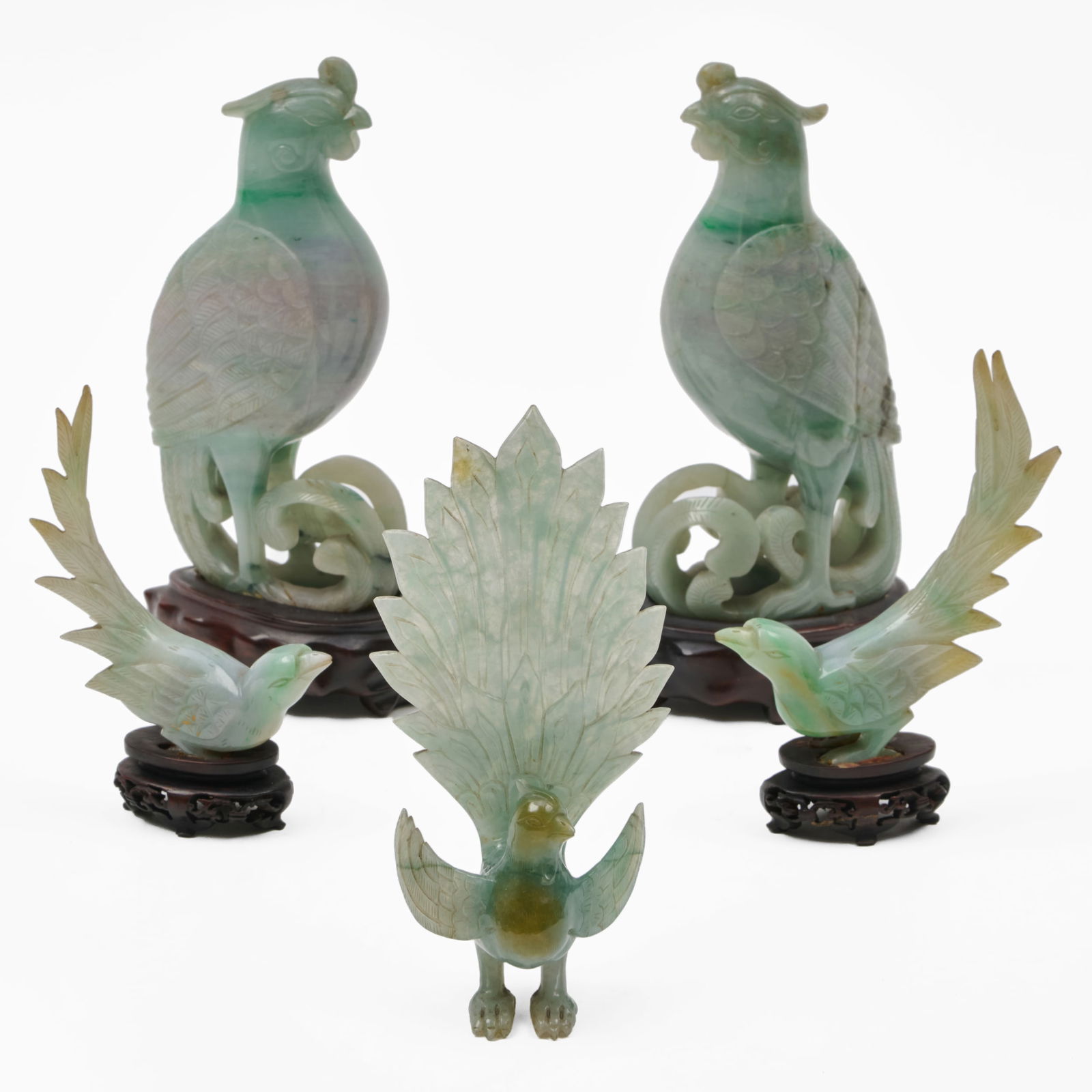 Five Chinese Hardstone Models of Birds (1 of 20)