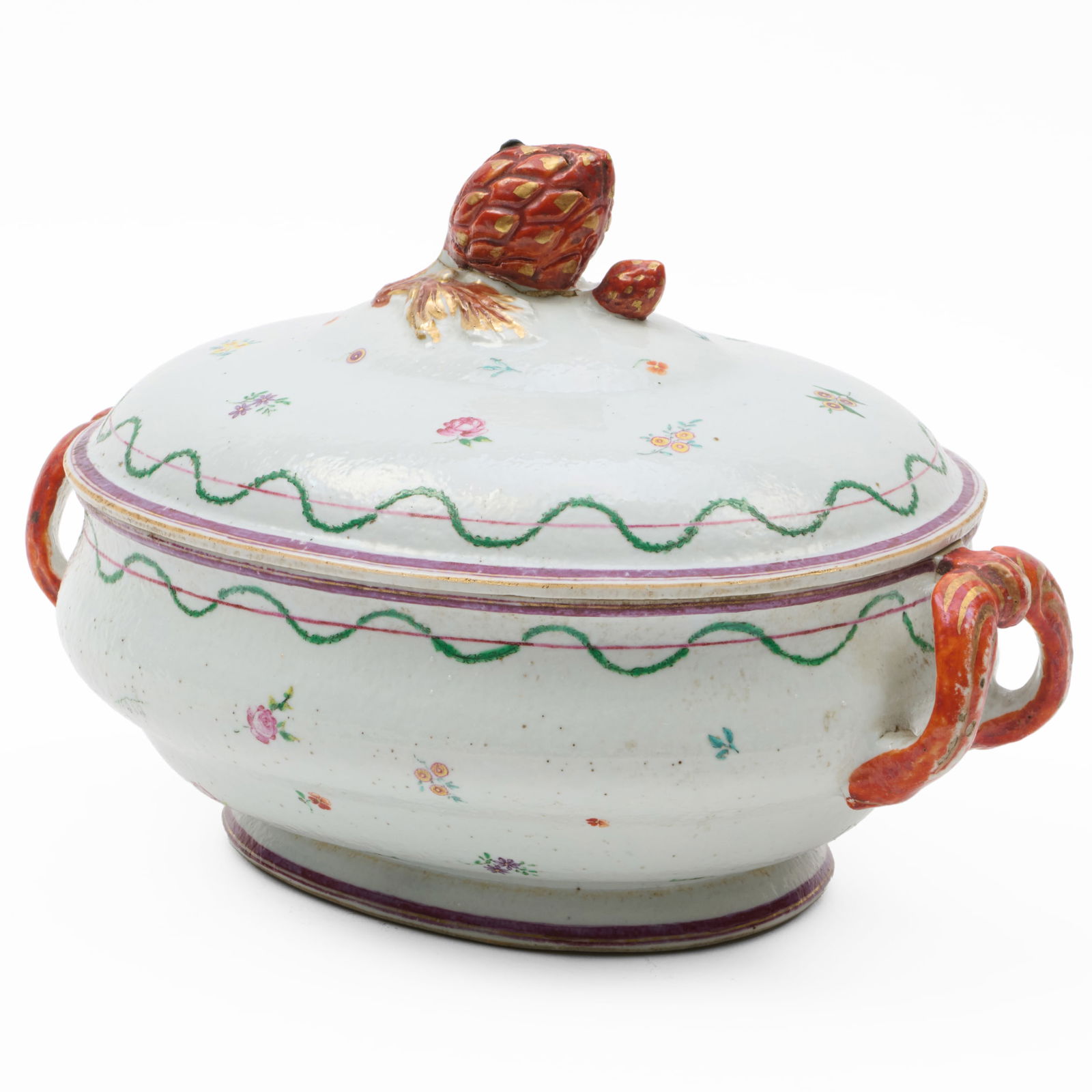 Chinese Export Tureen and Cover (1 of 9)