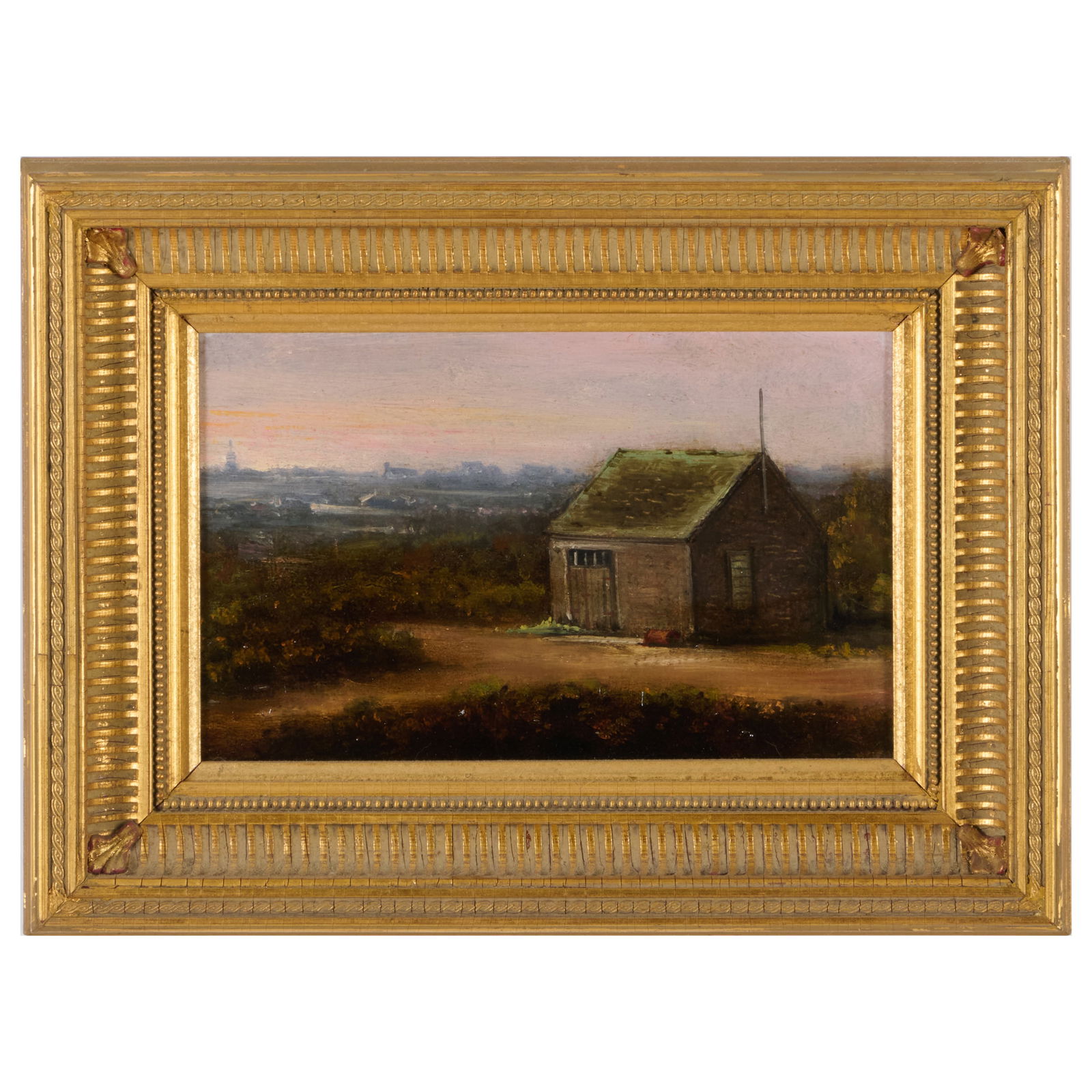 Peter Layne Arguimbau (b. 1951): Barn in a Landscape (1 of 3)