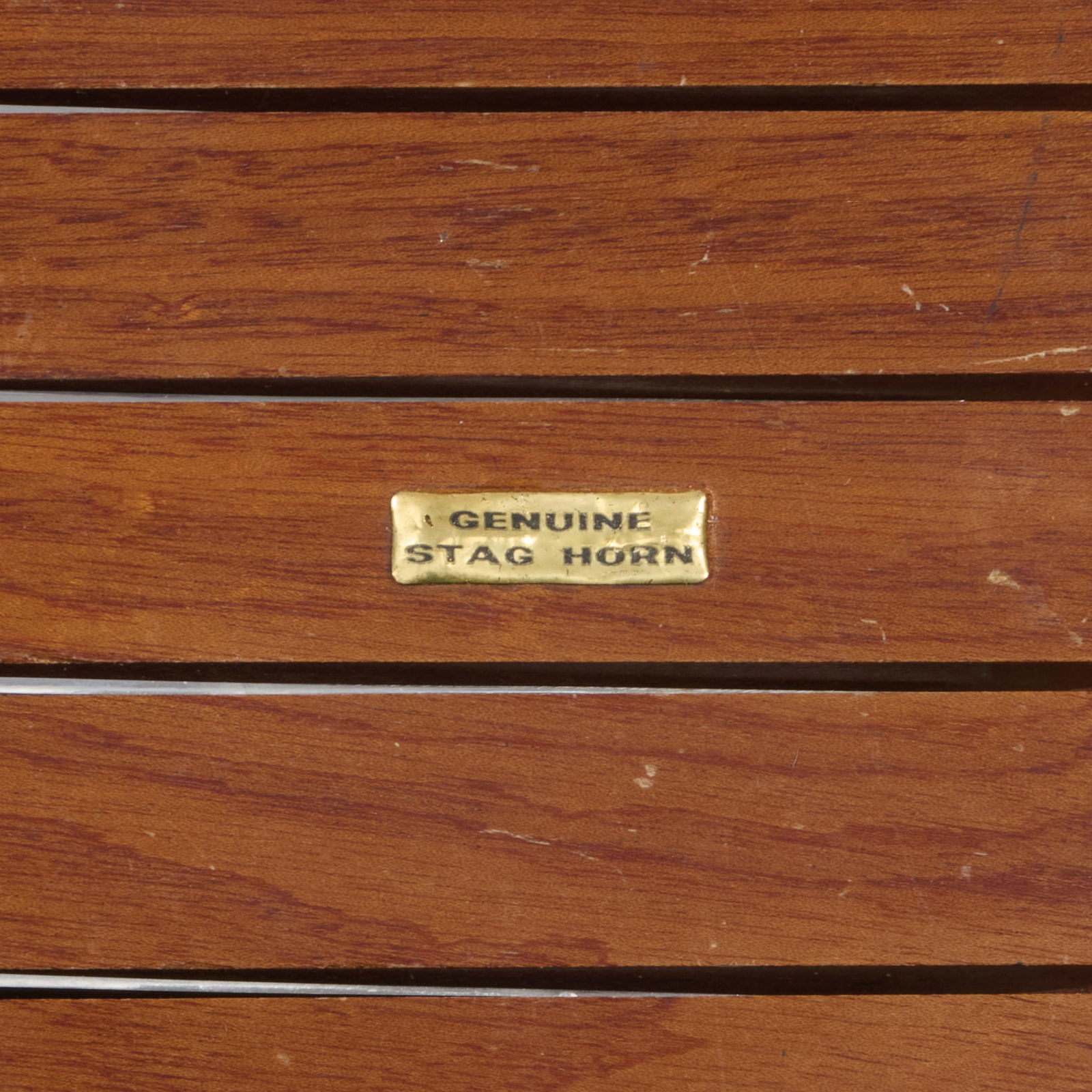 Assembled Horn Handled Flatware Service - 6