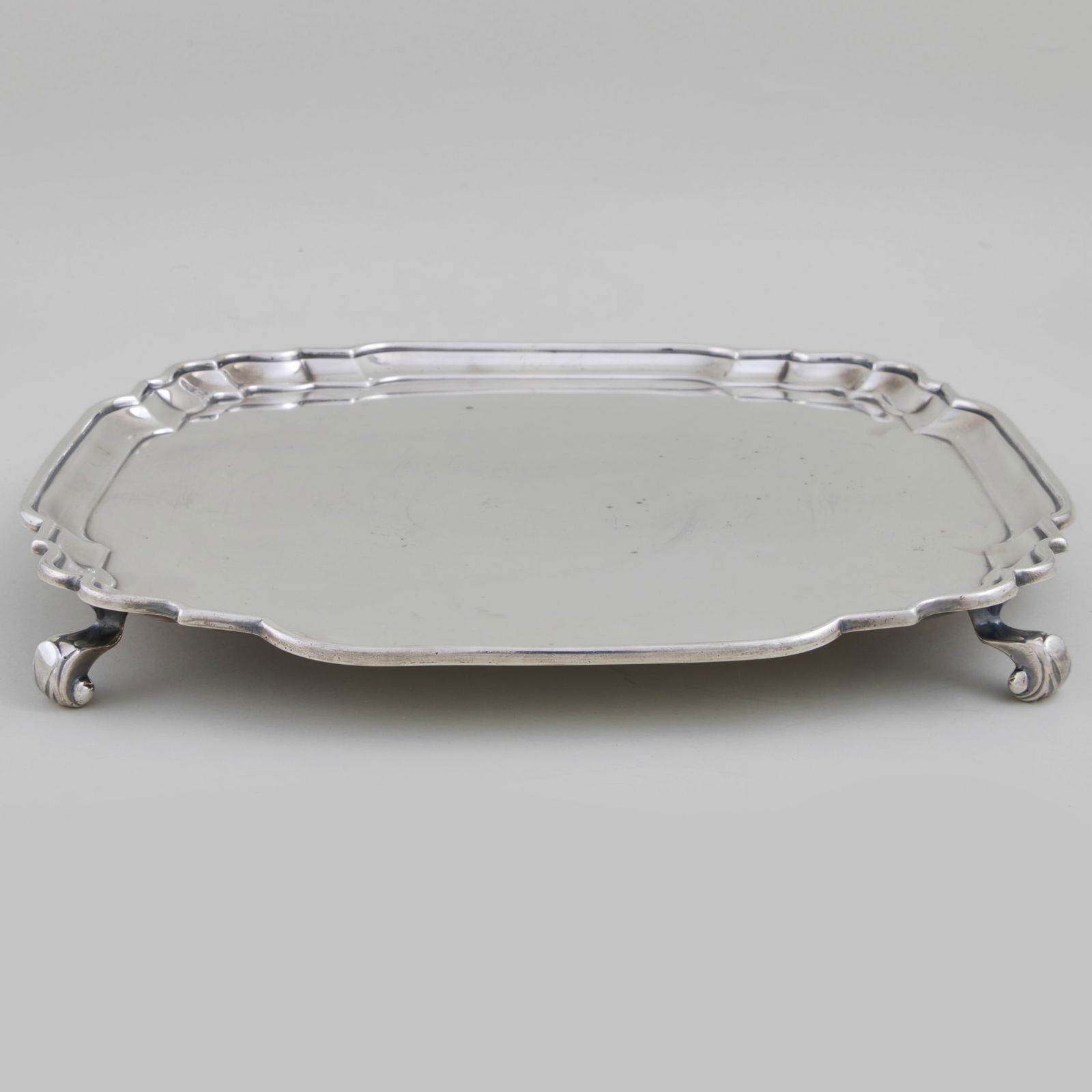 George V Silver Salver - 2