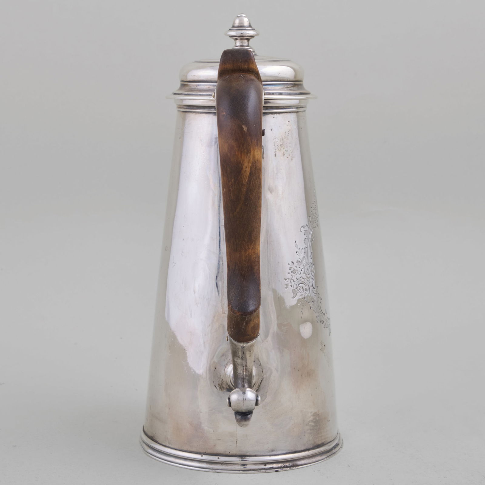 George III Silver Coffee Pot - 3