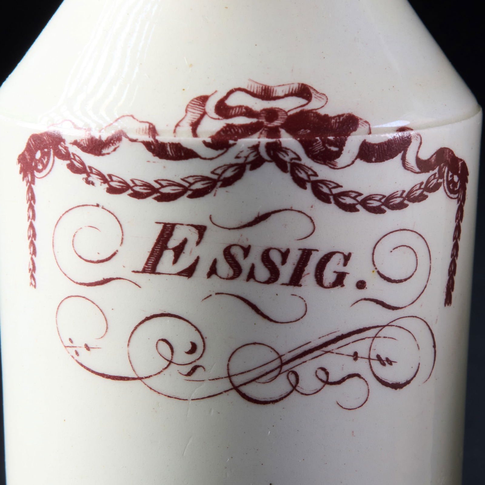 Creamware Cruet Set - 13