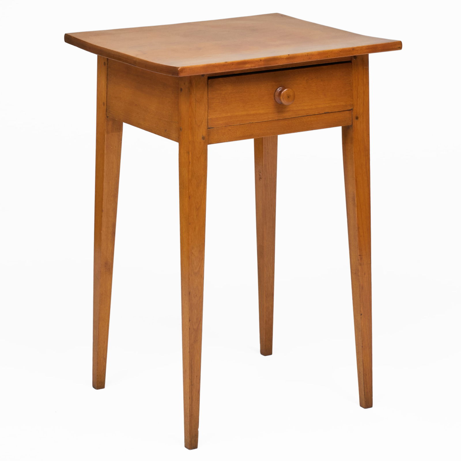 Federal Style Maple Table with Drawer (1 of 9)