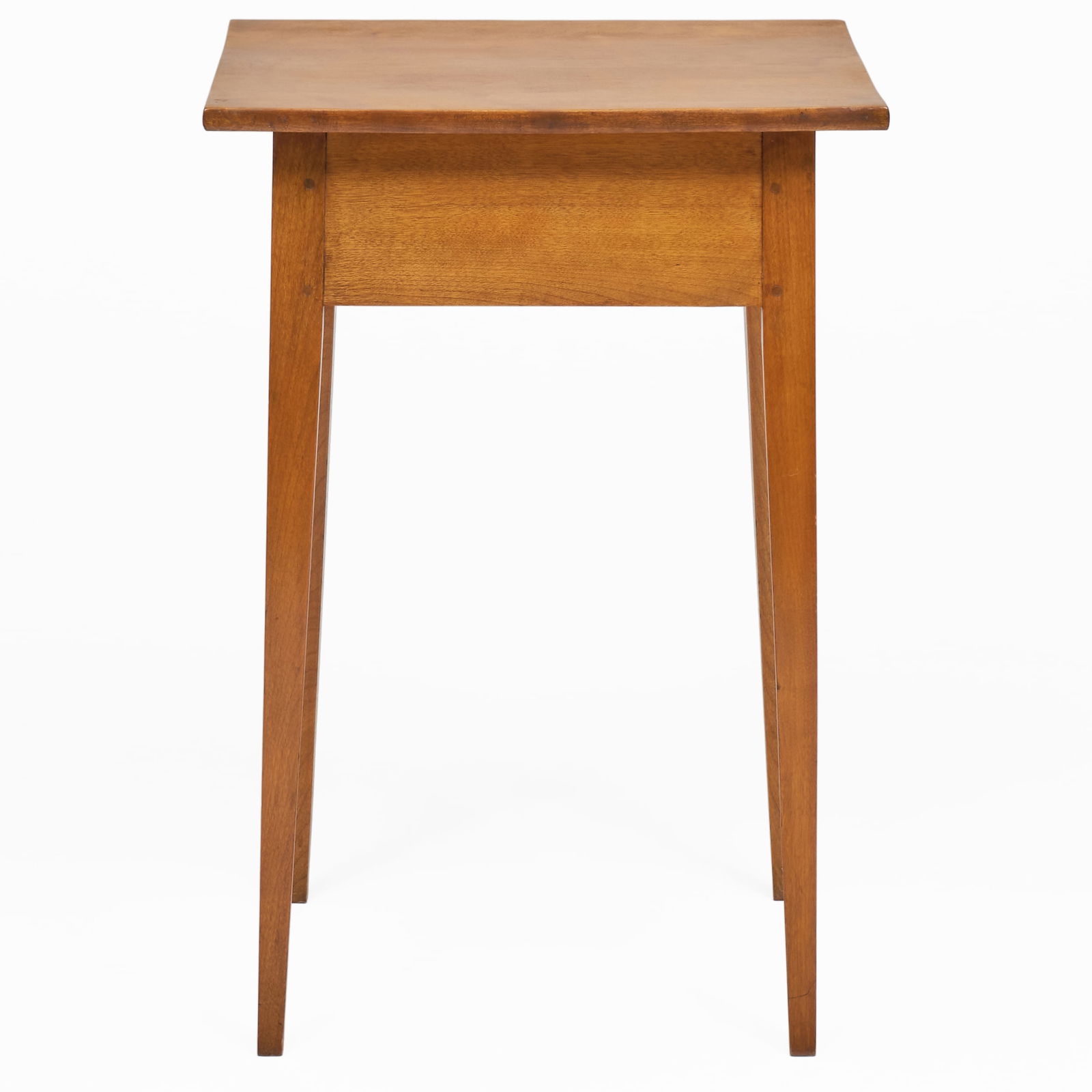 Federal Style Maple Table with Drawer - 5
