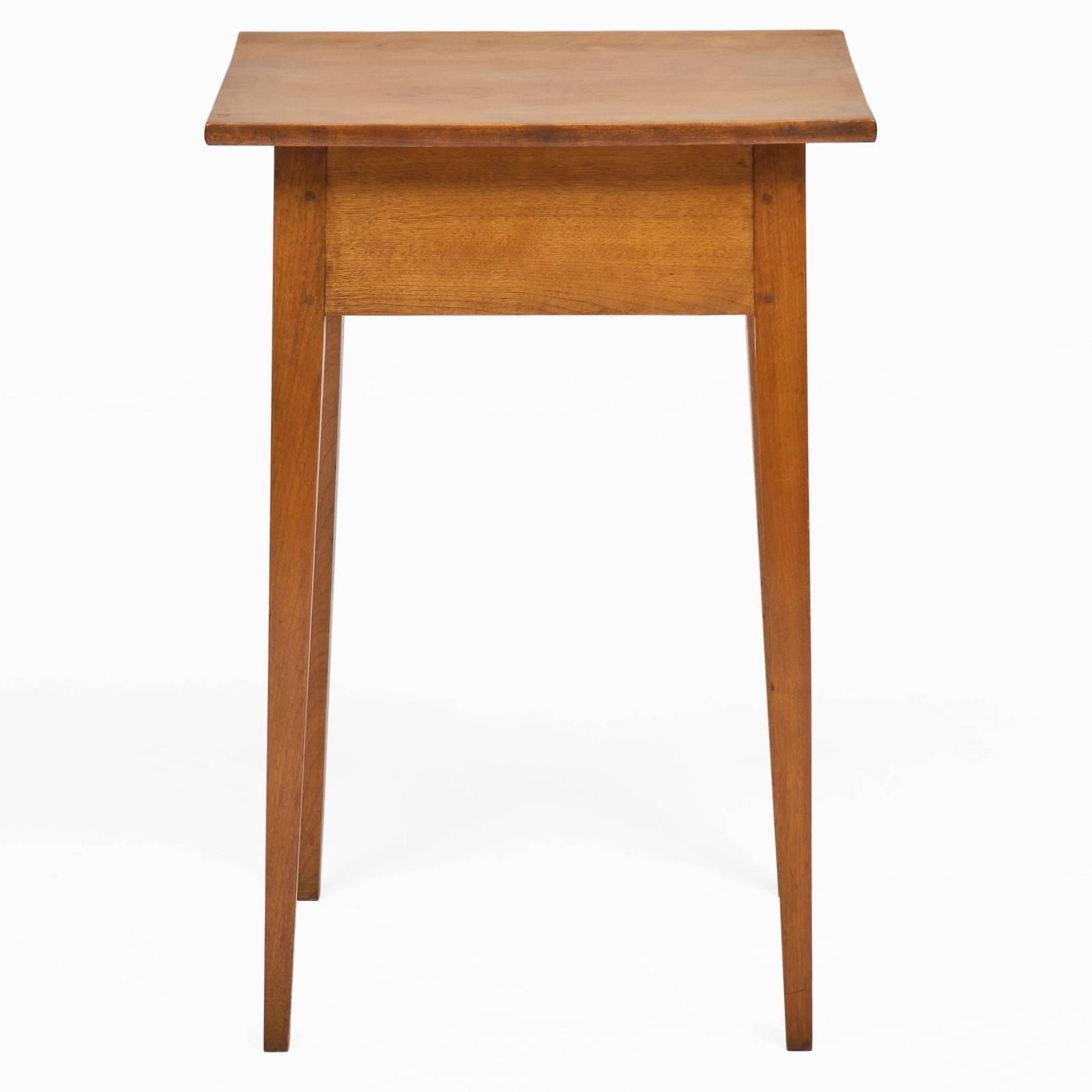 Federal Style Maple Table with Drawer - 6
