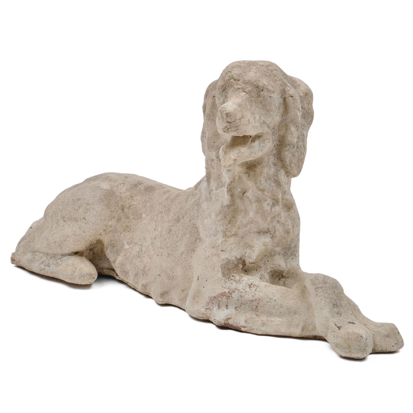 Composition Model of a Seated Irish Setter Dog: Composition Model of a Seated Irish Setter Dog10 x 18 x 5 1/2 in.Sold STAIR, Hudson, NY, May 21, 2016, Lot 370 (part).