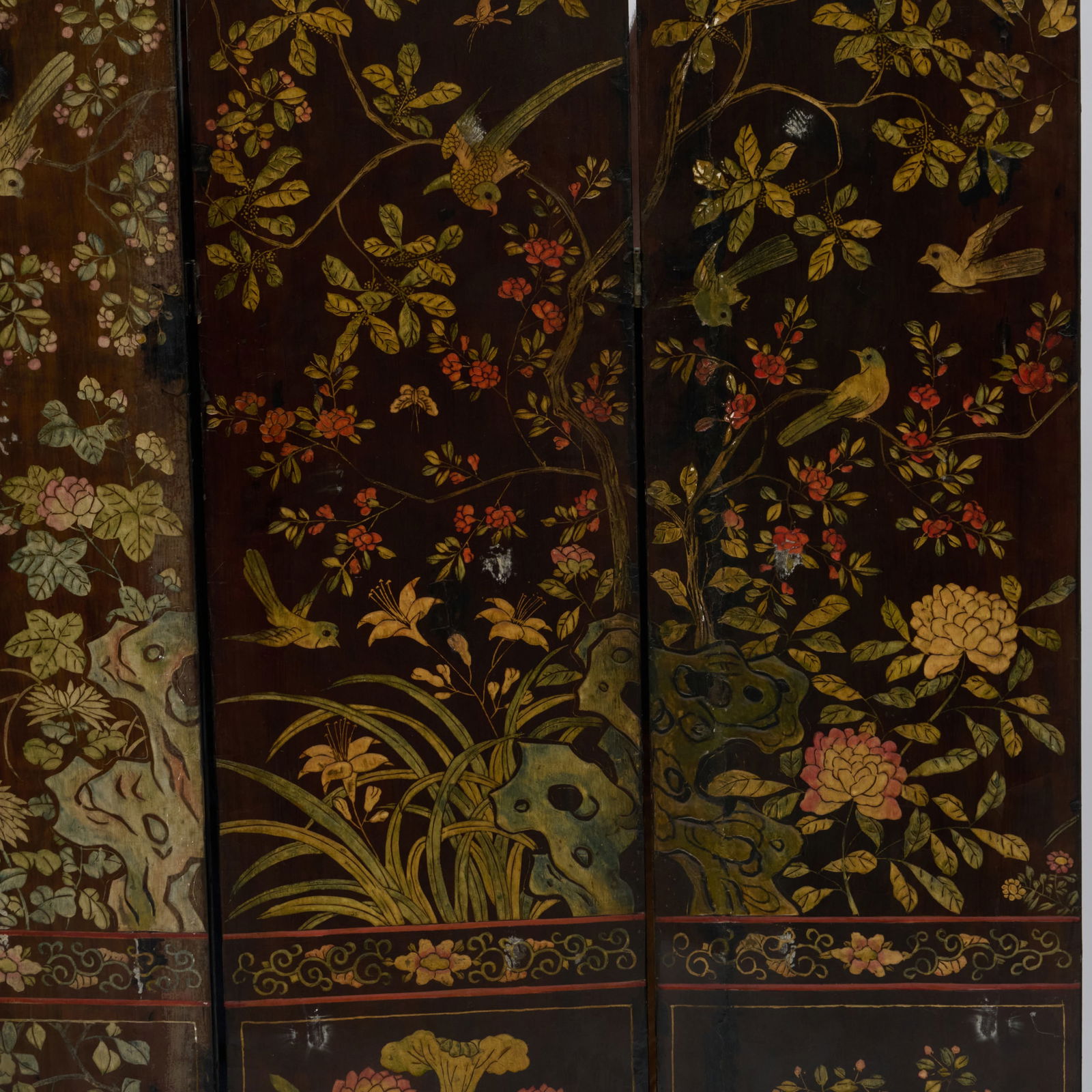 Chinese Coromandel Seven Panel Screen - 10