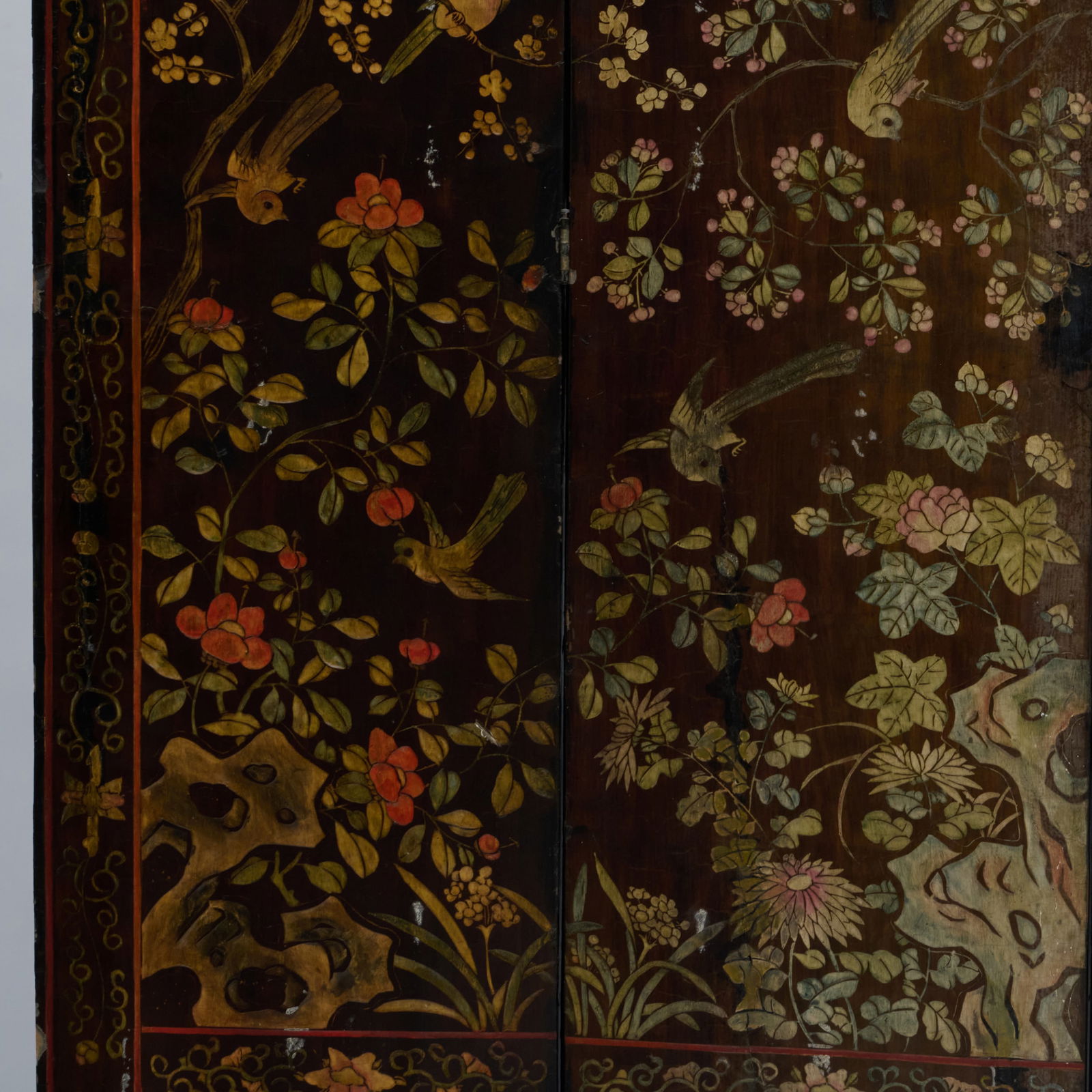 Chinese Coromandel Seven Panel Screen - 9