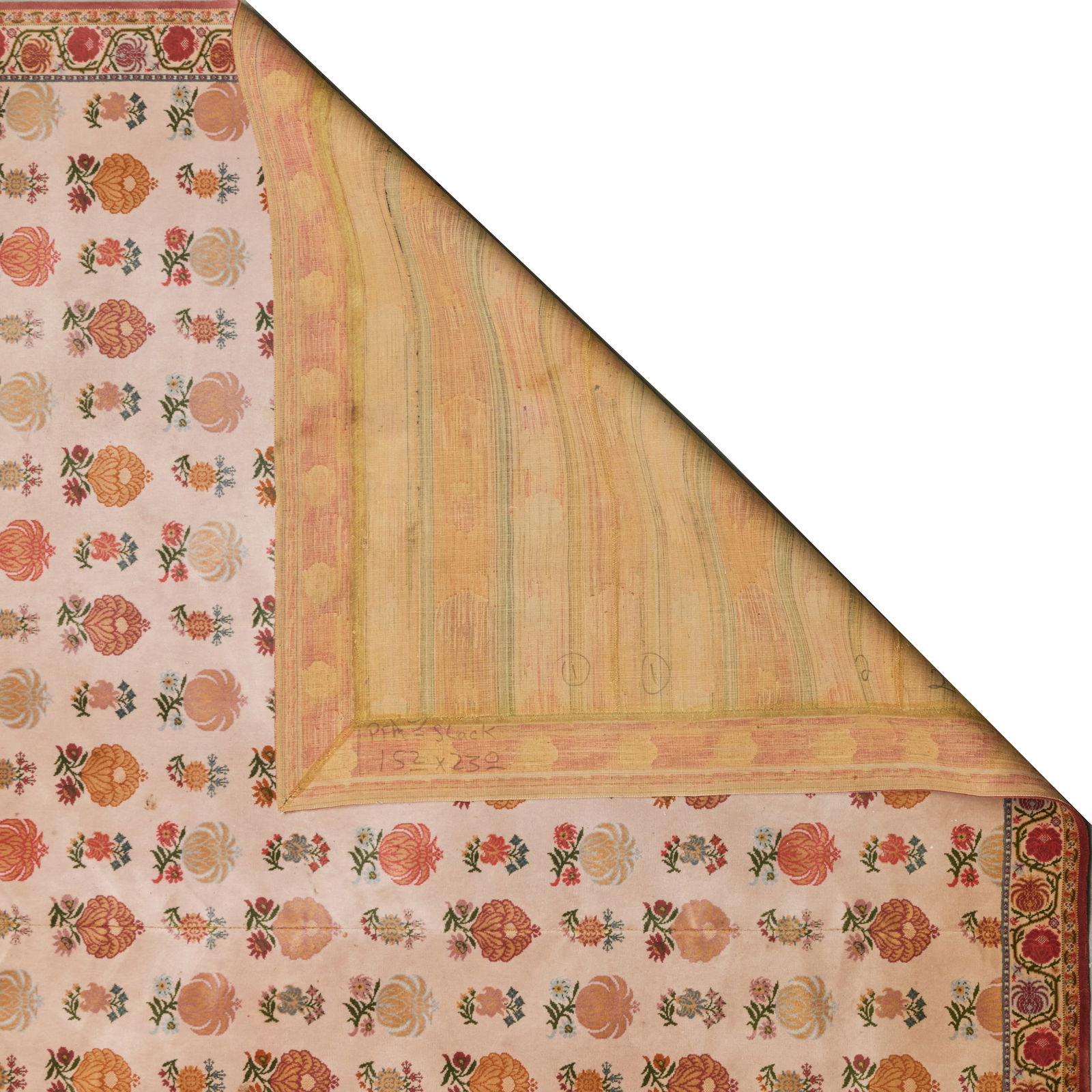 Custom Floral Wool Carpet - 4