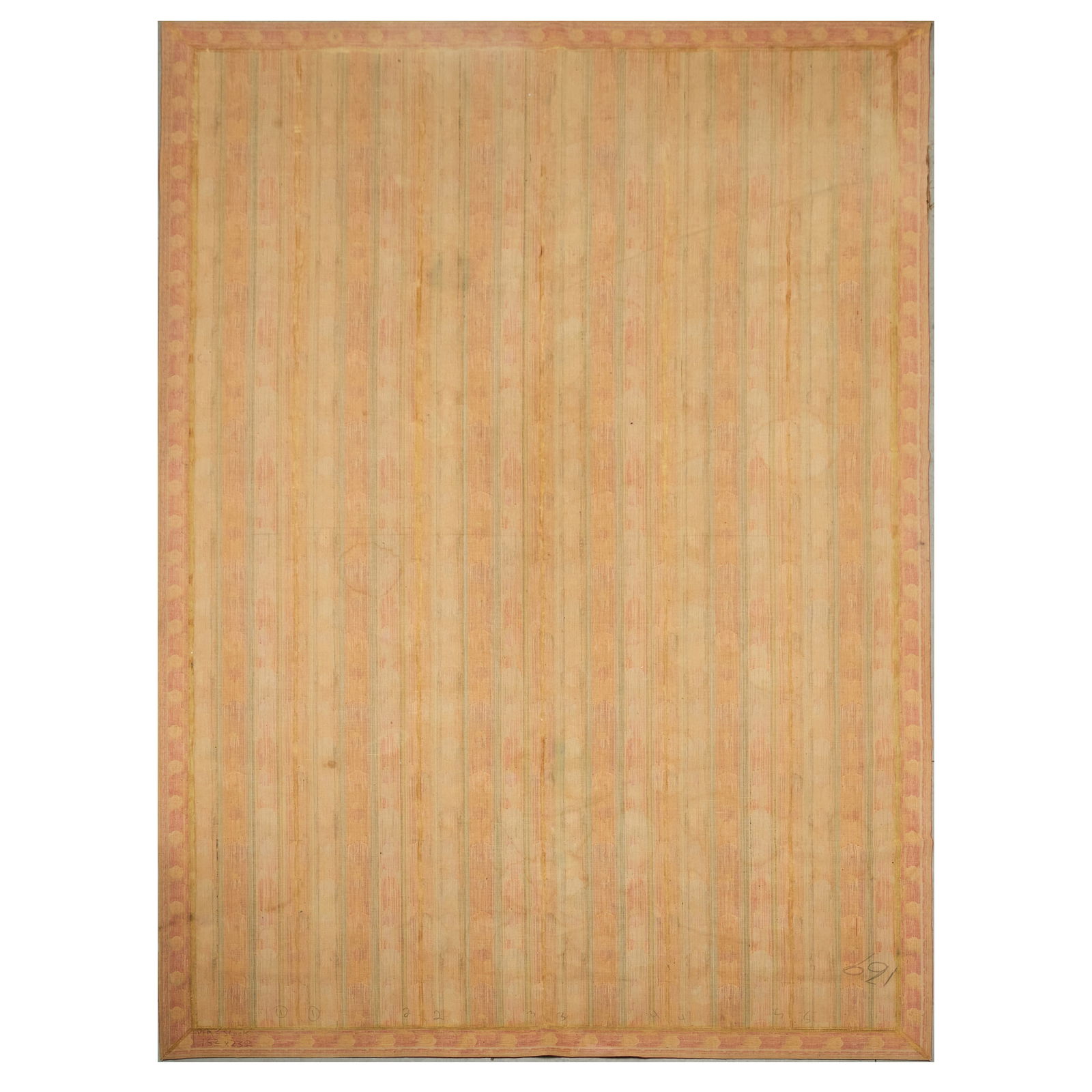 Custom Floral Wool Carpet - 5