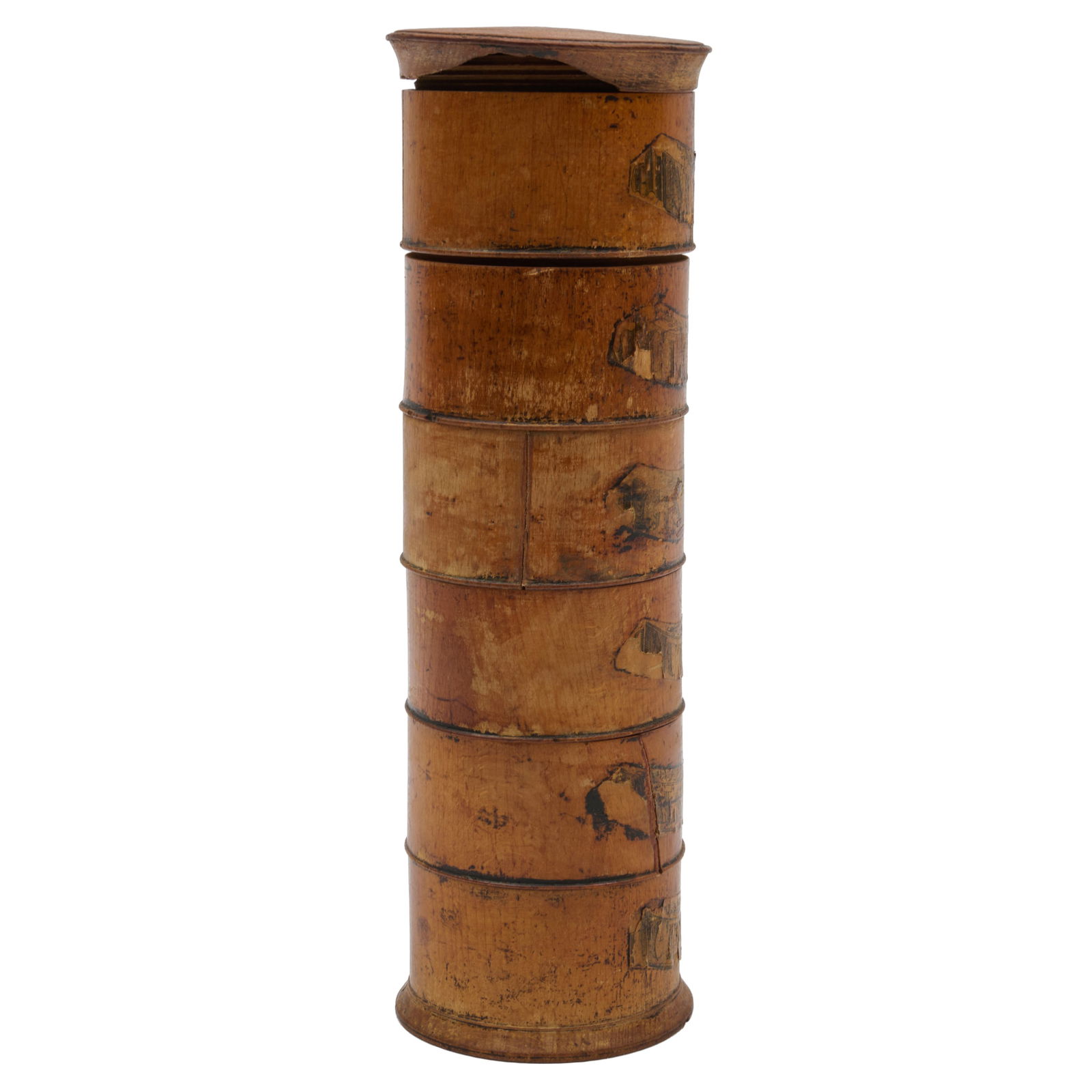 Group of Three Treen Objects - 2