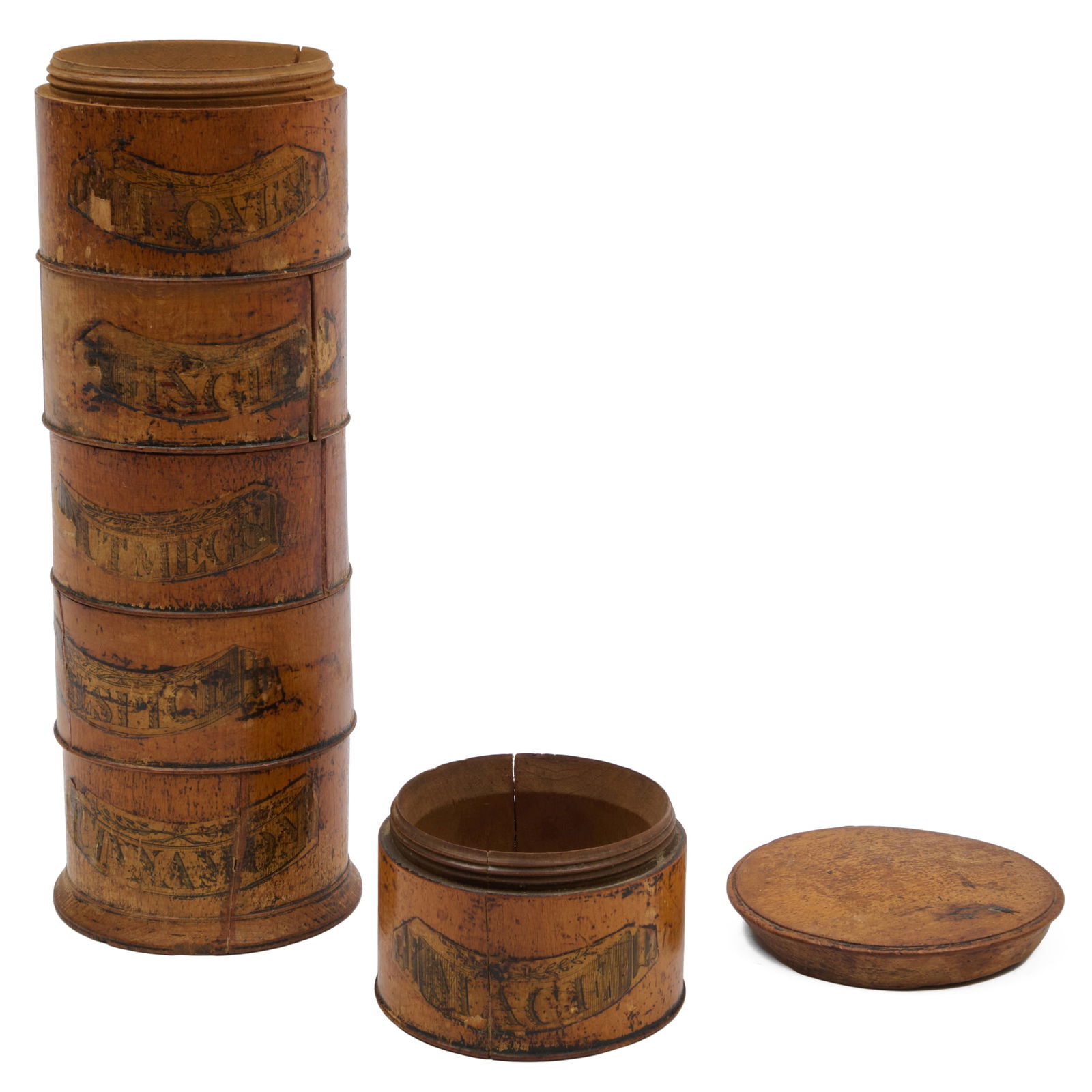 Group of Three Treen Objects - 3