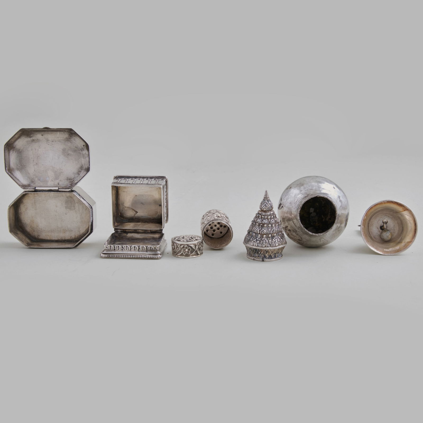 Group of Silver Objects - 12