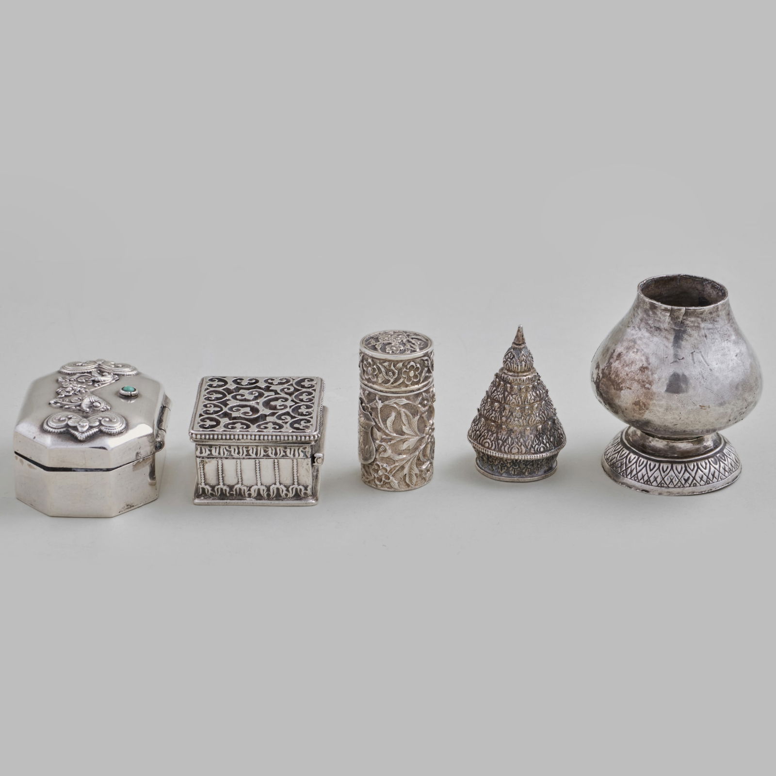 Group of Silver Objects - 4